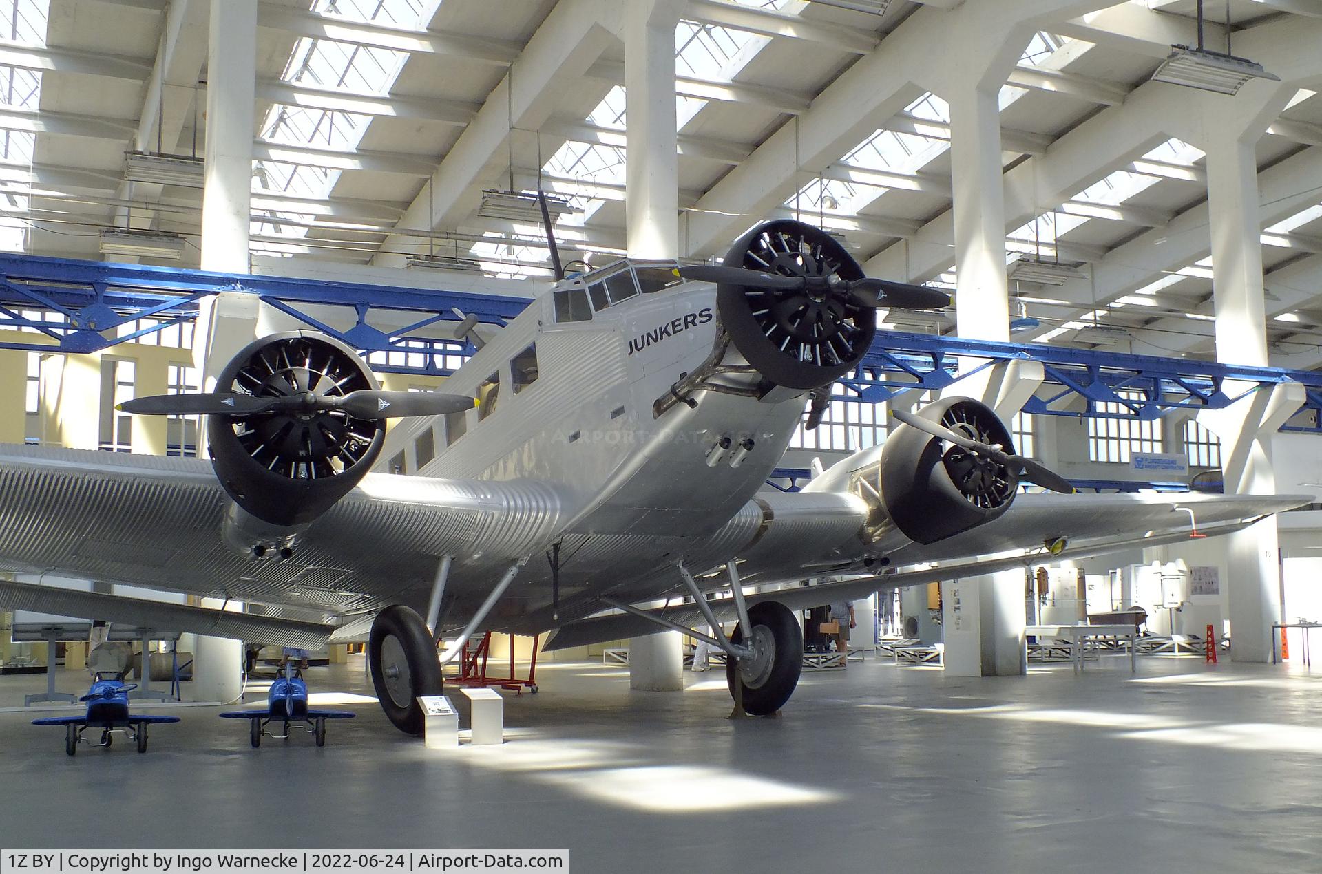 1Z BY, Junkers Ju-52/3m g4e C/N 6134 + 6791, Junkers Ju 52/3m g4E at the Technikmuseum Hugo Junkers, Dessau