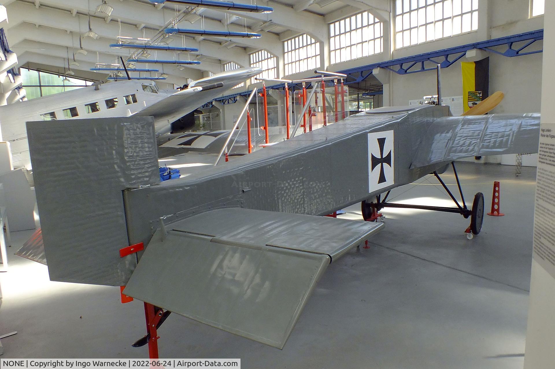 NONE, 2020 Technikmuseum Hugo Junkers Junkers J 1 replica C/N Not found-none, Junkers J 1 replica (built by the Technikmuseum Hugo Junkers) at the Technikmuseum Hugo Junkers, Dessau