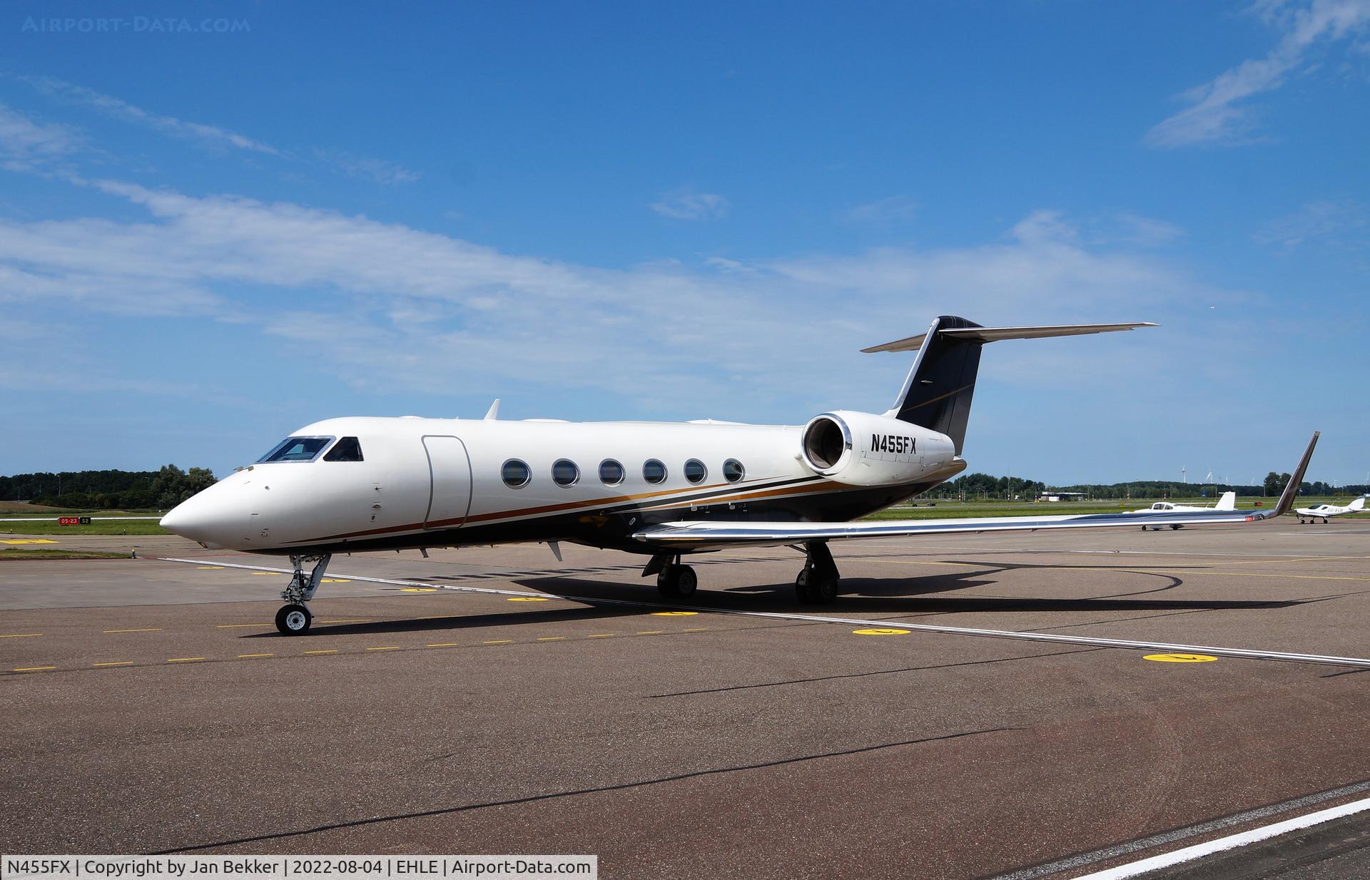 N455FX, Gulfstream Aerospace GIV-X (G450) C/N 4340, Lelystad Airport