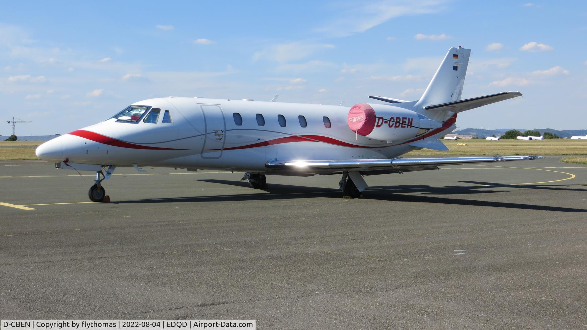D-CBEN, 2011 Cessna 560XL Citation XLS C/N 560-6089, D-CBEN Bayreuth Airport