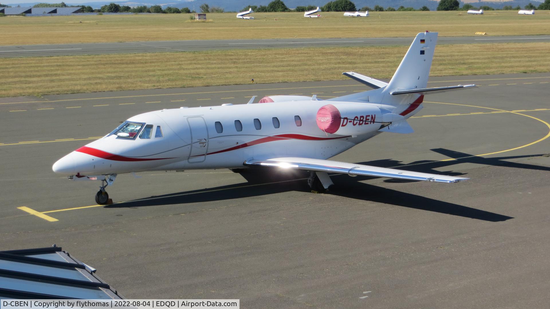 D-CBEN, 2011 Cessna 560XL Citation XLS C/N 560-6089, D-CBEN Wuerth Aviation , Bayreuth Airport