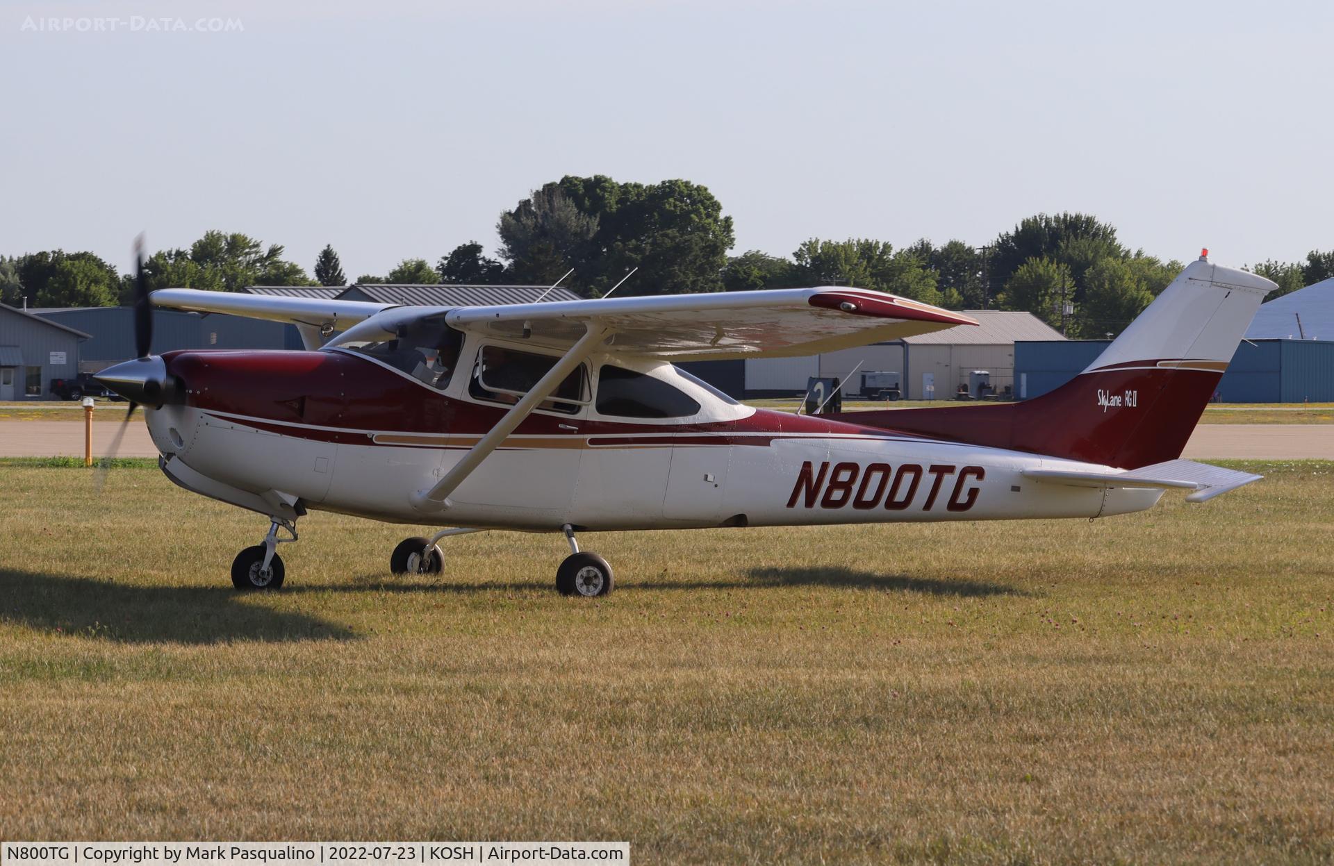 N800TG, 1978 Cessna R182 Skylane RG C/N R18200683, Cessna R182