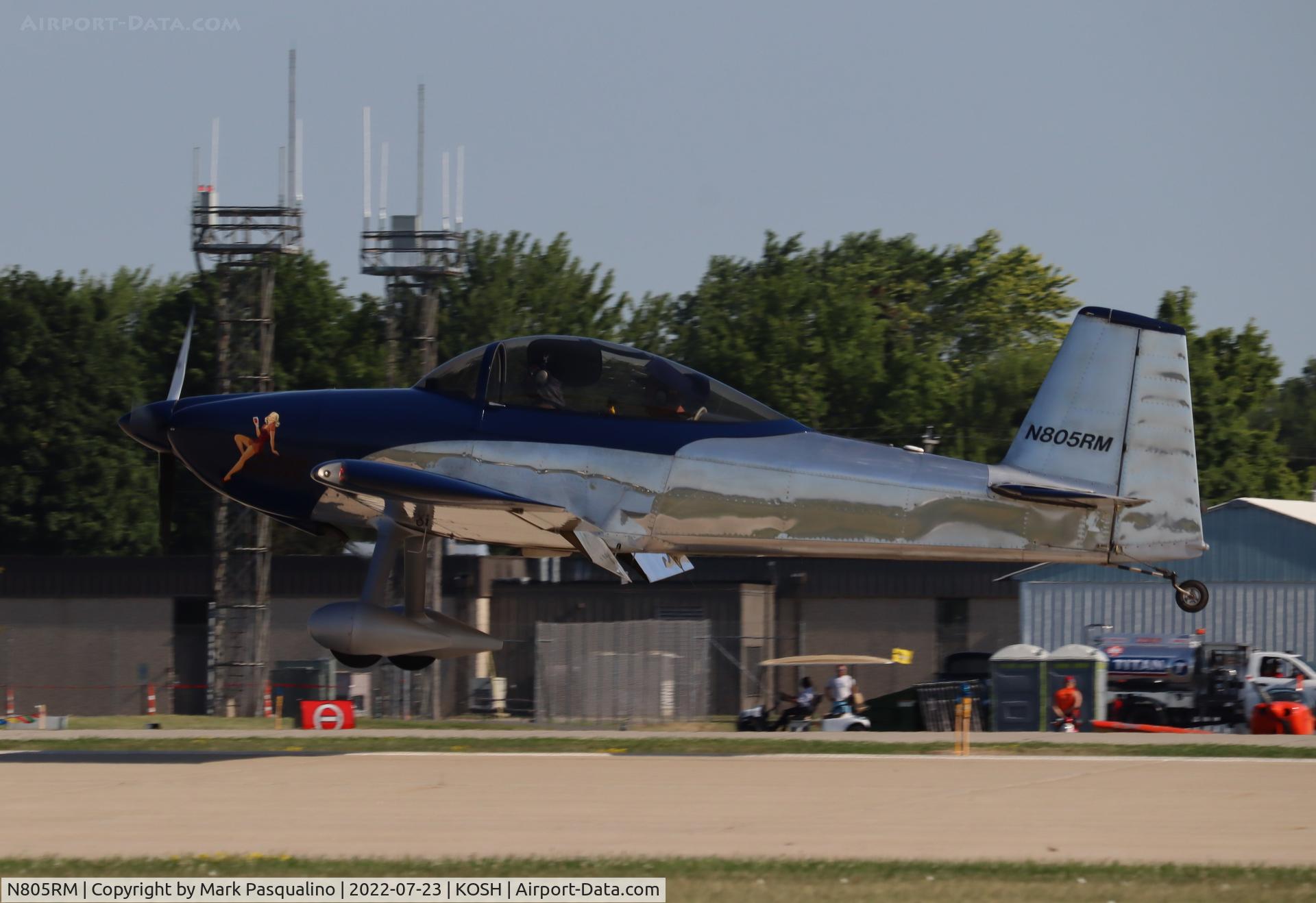 N805RM, Vans RV-8 C/N 81872, Vans RV-8