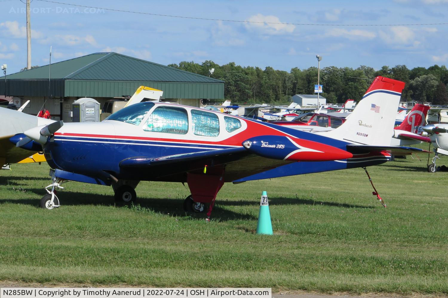 N285BW, 1961 Beech 35-B33 Debonair C/N CD-400, 1961 Beech 35-B33, c/n: CD-400, AirVenture 2022