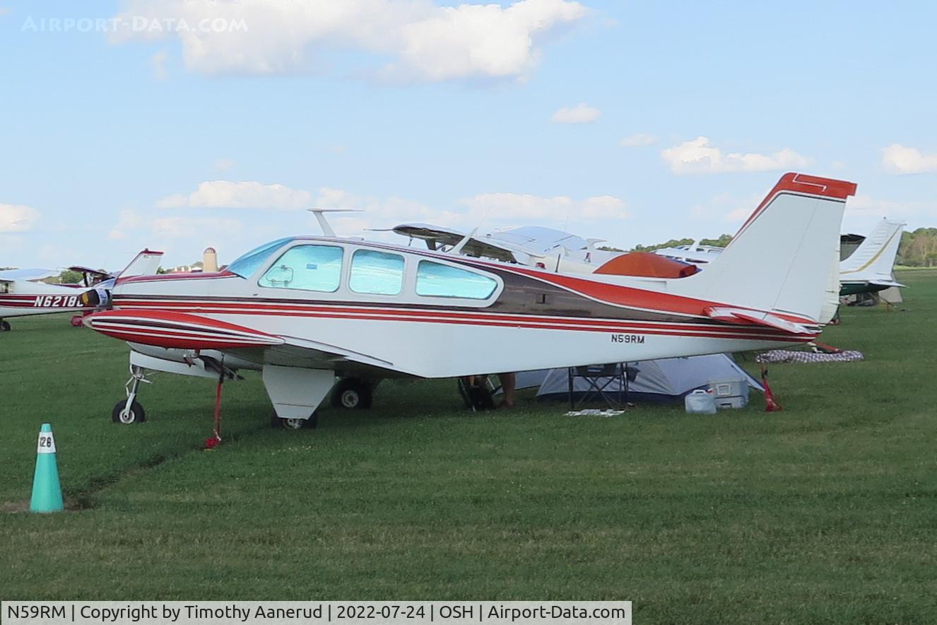 N59RM, 1970 Beech F33 Bonanza C/N CD-1252, 1970 Beech F33, c/n: CD-1252, AirVenture 2022