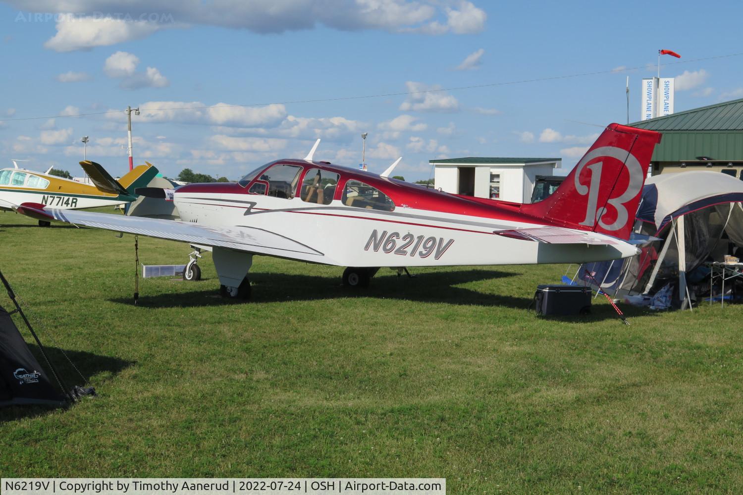 N6219V, 1967 Beech 35-C33 Debonair C/N CD-1114, 1967 Beech 35-C33, c/n: CD-1114, AirVenture 2022