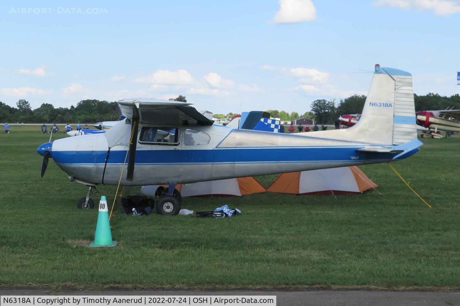 N6318A, 1956 Cessna 182 Skylane C/N 33118, 1956 Cessna 182, c/n: 33118, AirVenture 2022
