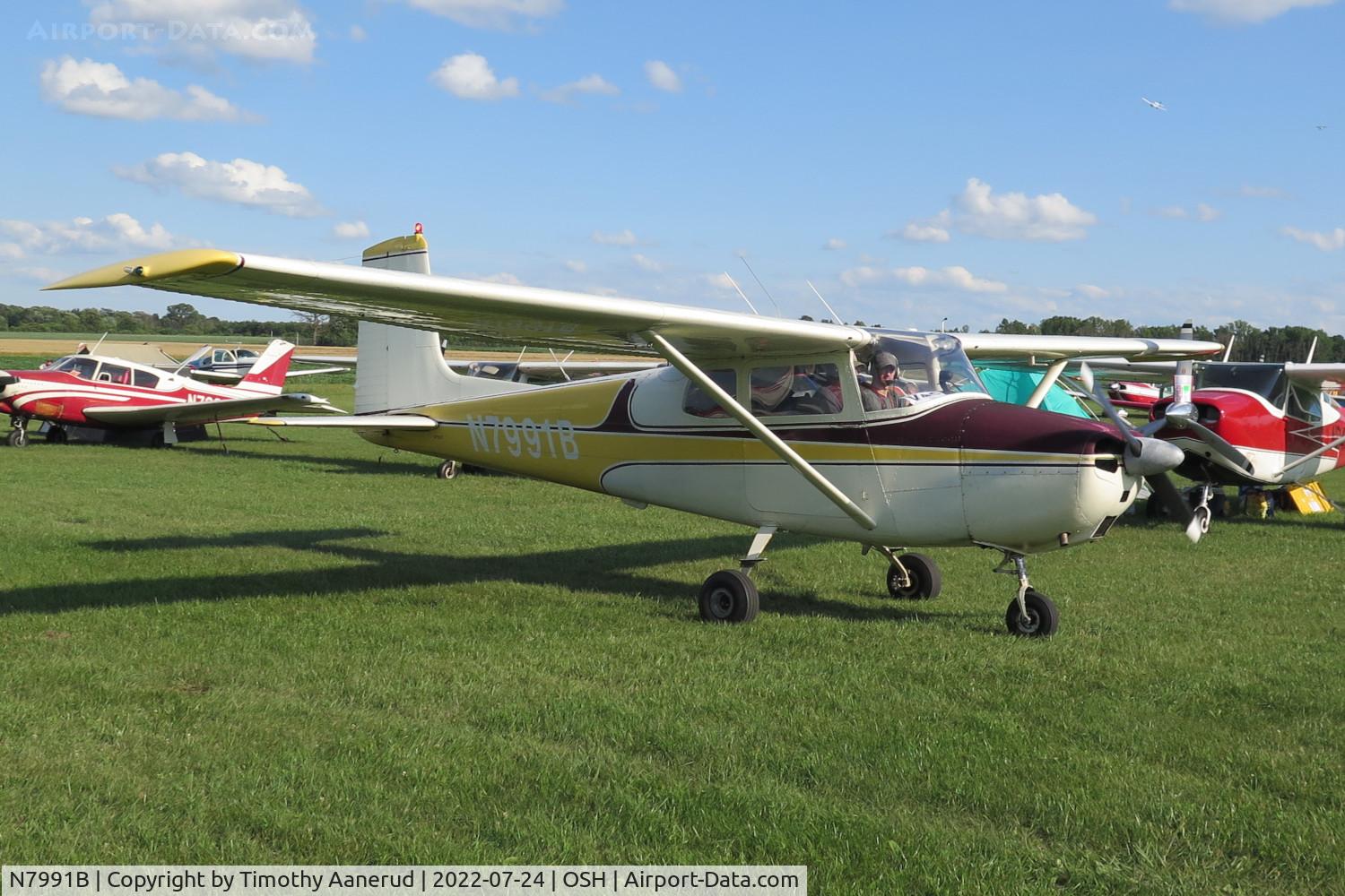 N7991B, 1957 Cessna 172 C/N 29791, 1957 Cessna 172, c/n: 29791, AirVenture 2022