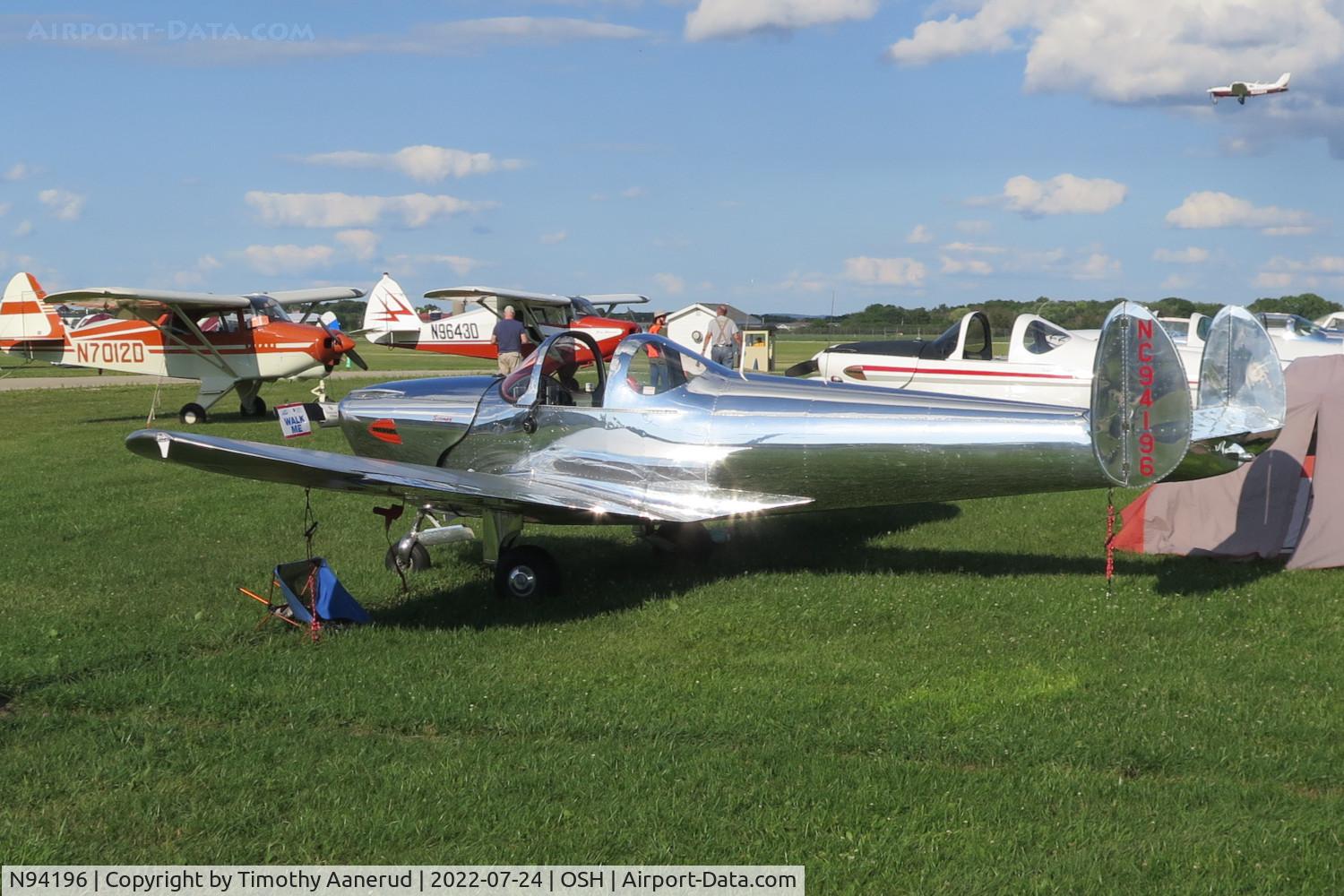 N94196, 1946 Erco 415D Ercoupe C/N 1519, 1946 Erco 415D, c/n: 1519, AirVenture 2022