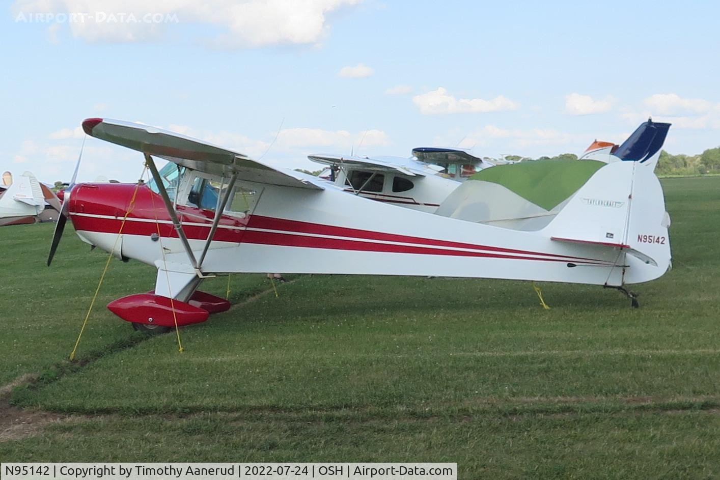 N95142, 1946 Taylorcraft BC12-D C/N 9542, 1946 Taylorcraft BC12-D, c/n: 9542, AirVenture 2022