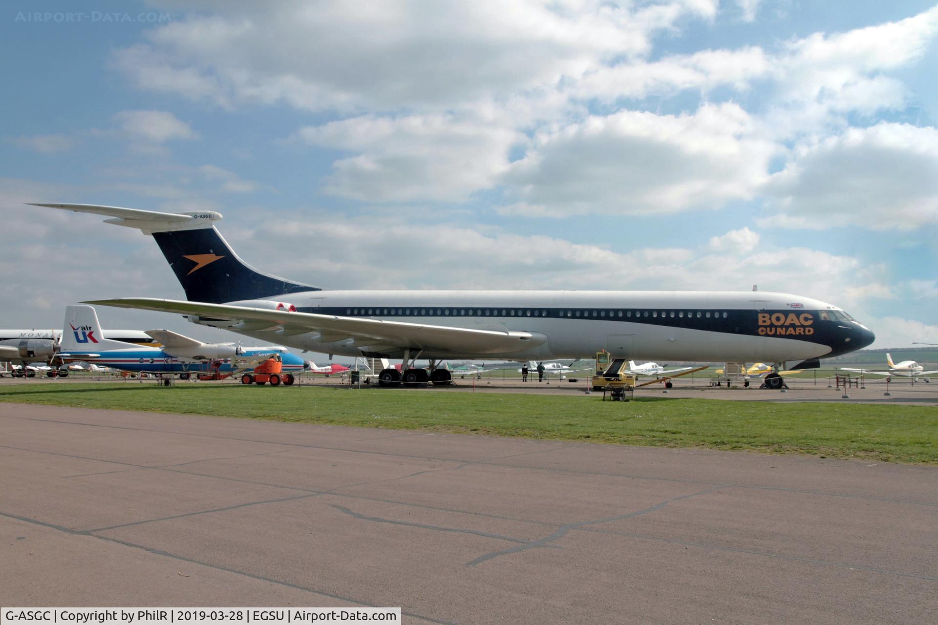 G-ASGC, 1965 BAC Super VC10 Srs 1151 C/N 853, BOAC Cunard Vickers Super VC-10 Duxford