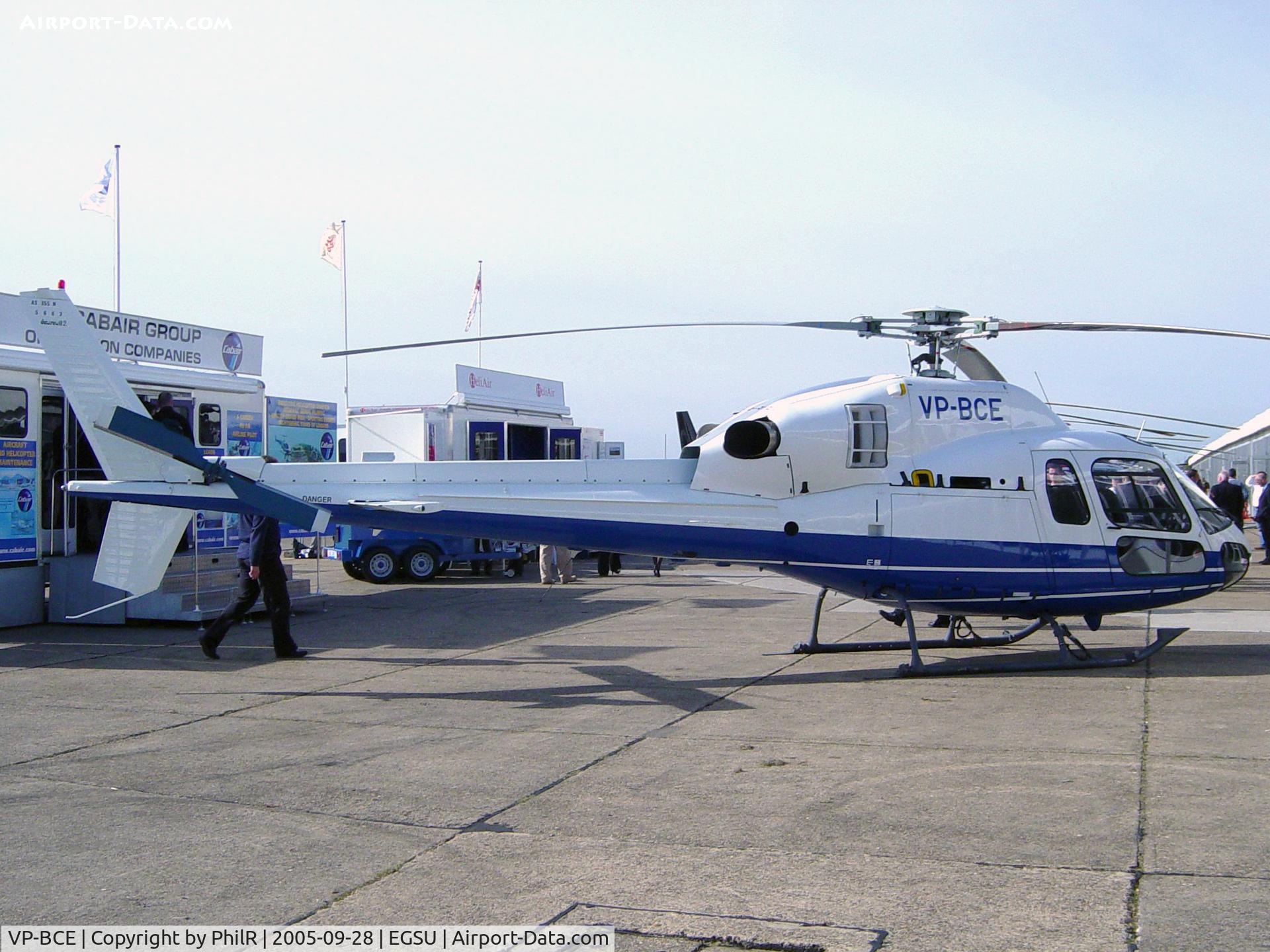 VP-BCE, 1999 Eurocopter AS-355N Ecureuil 2 C/N 5663, Eurocopter AS-355N Squirrel Duxford