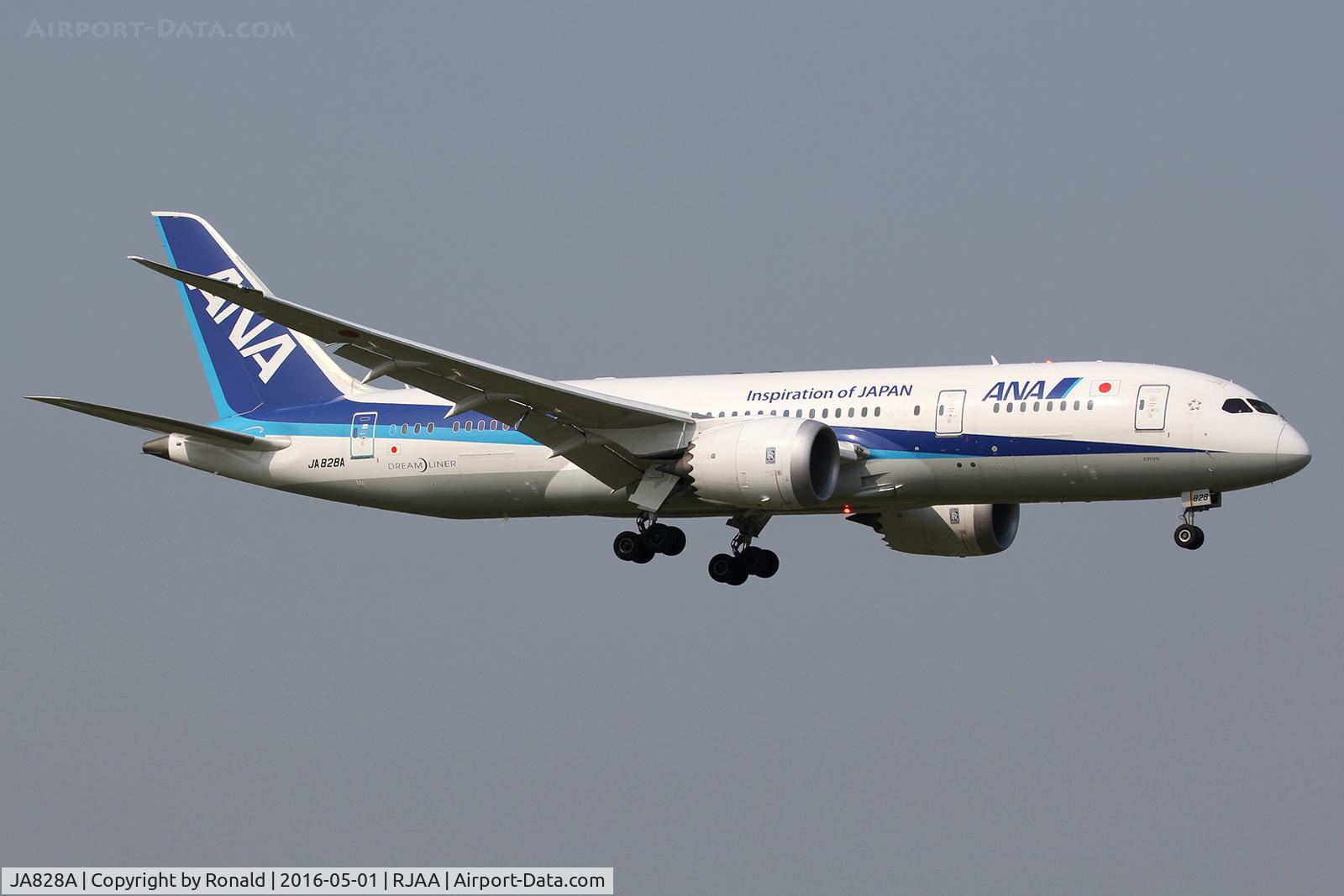 JA828A, 2014 Boeing 787-8 Dreamliner Dreamliner C/N 42248, at nrt