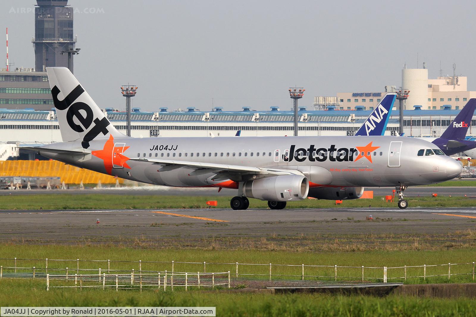 JA04JJ, 2012 Airbus A320-232 C/N 5245, at nrt