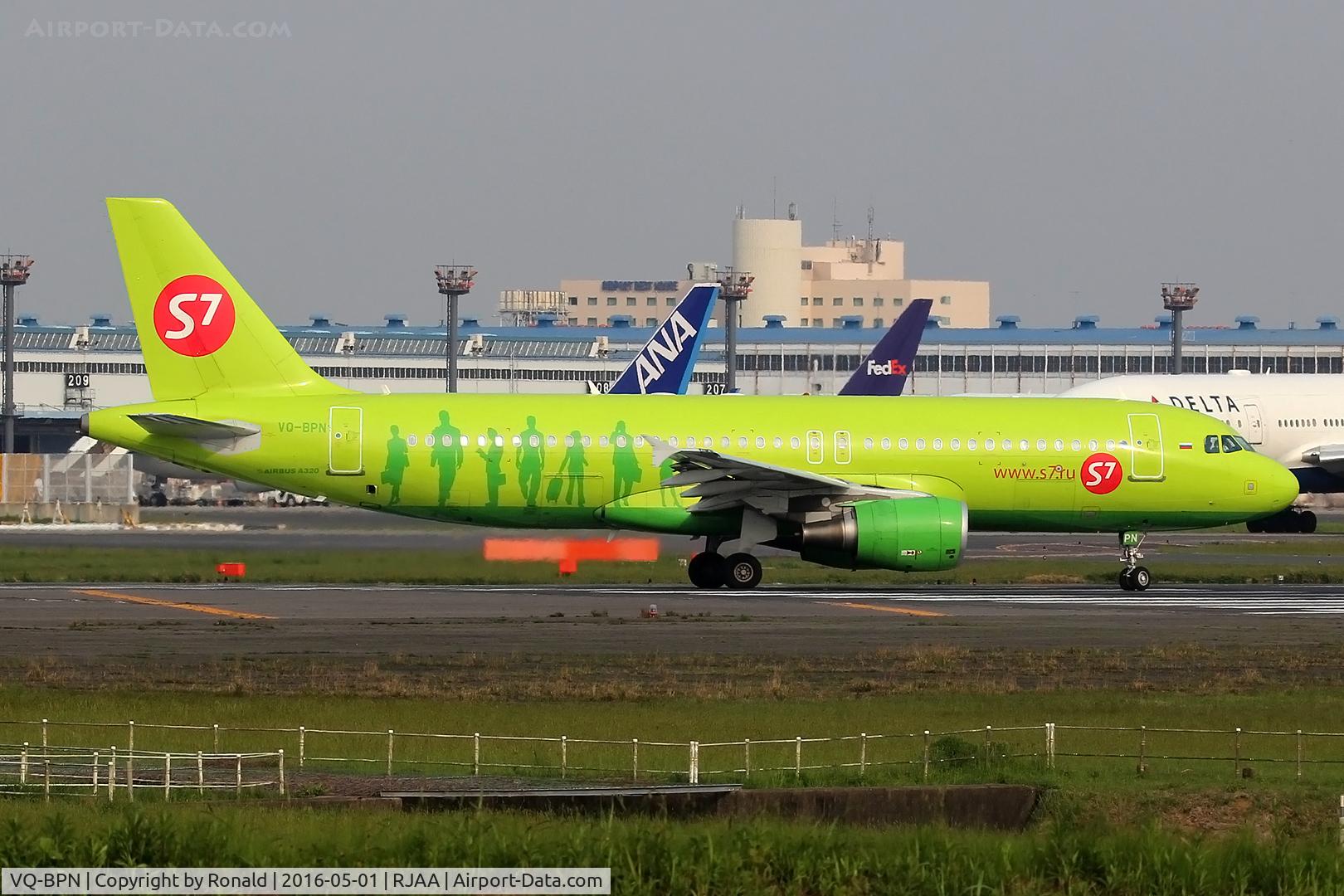 VQ-BPN, 2012 Airbus A320-214 C/N 5167, at nrt