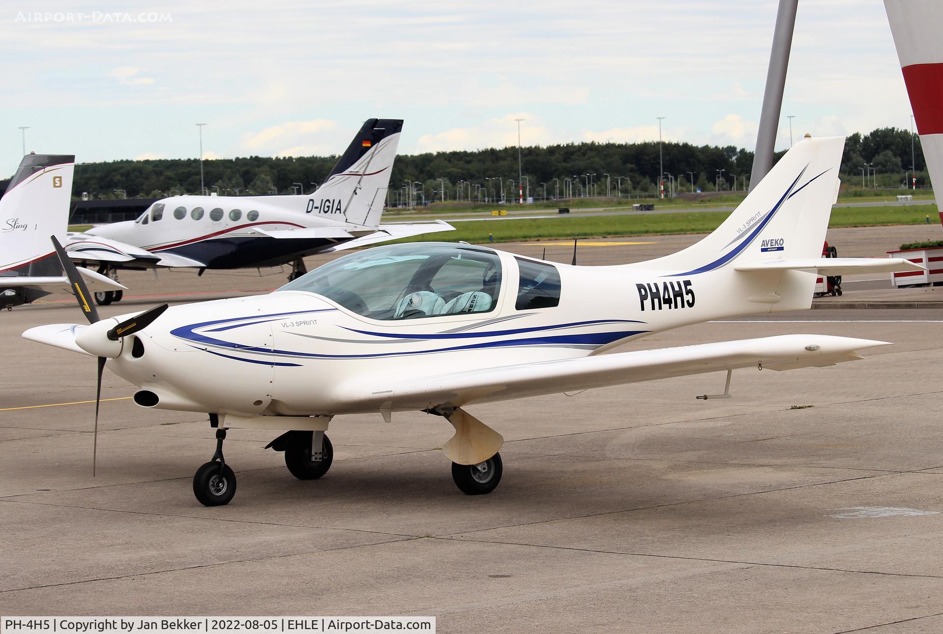 PH-4H5, 1984 Aveko VL-3 Sprint C/N 77, Lelystad Airport