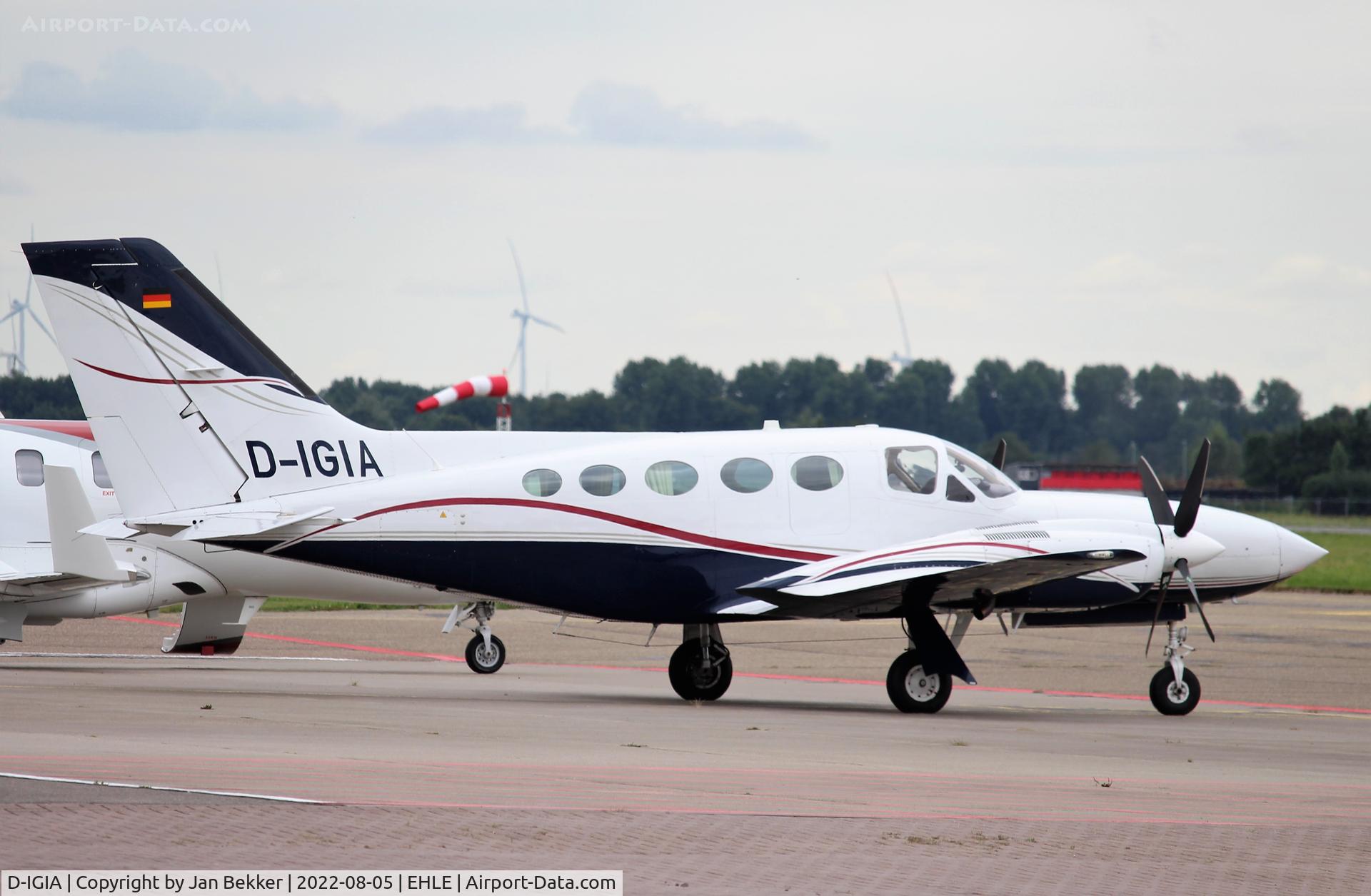 D-IGIA, 1978 Cessna 421C Golden Eagle C/N 421C0623, Lelystad Airport