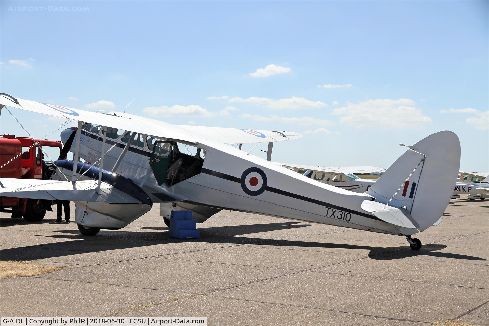 G-AIDL, 1946 De Havilland DH-89A Dominie/Dragon Rapide 6 C/N 6968, TX310 1946 DH89A Dragon Rapide Duxford