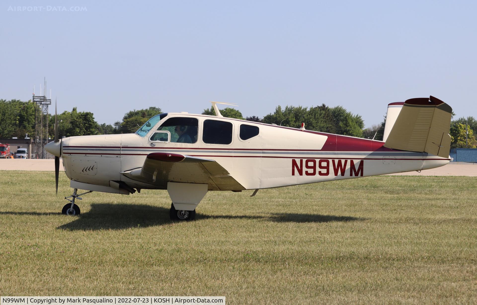 N99WM, 1958 Beech J35 Bonanza C/N D-5654, Beech J35