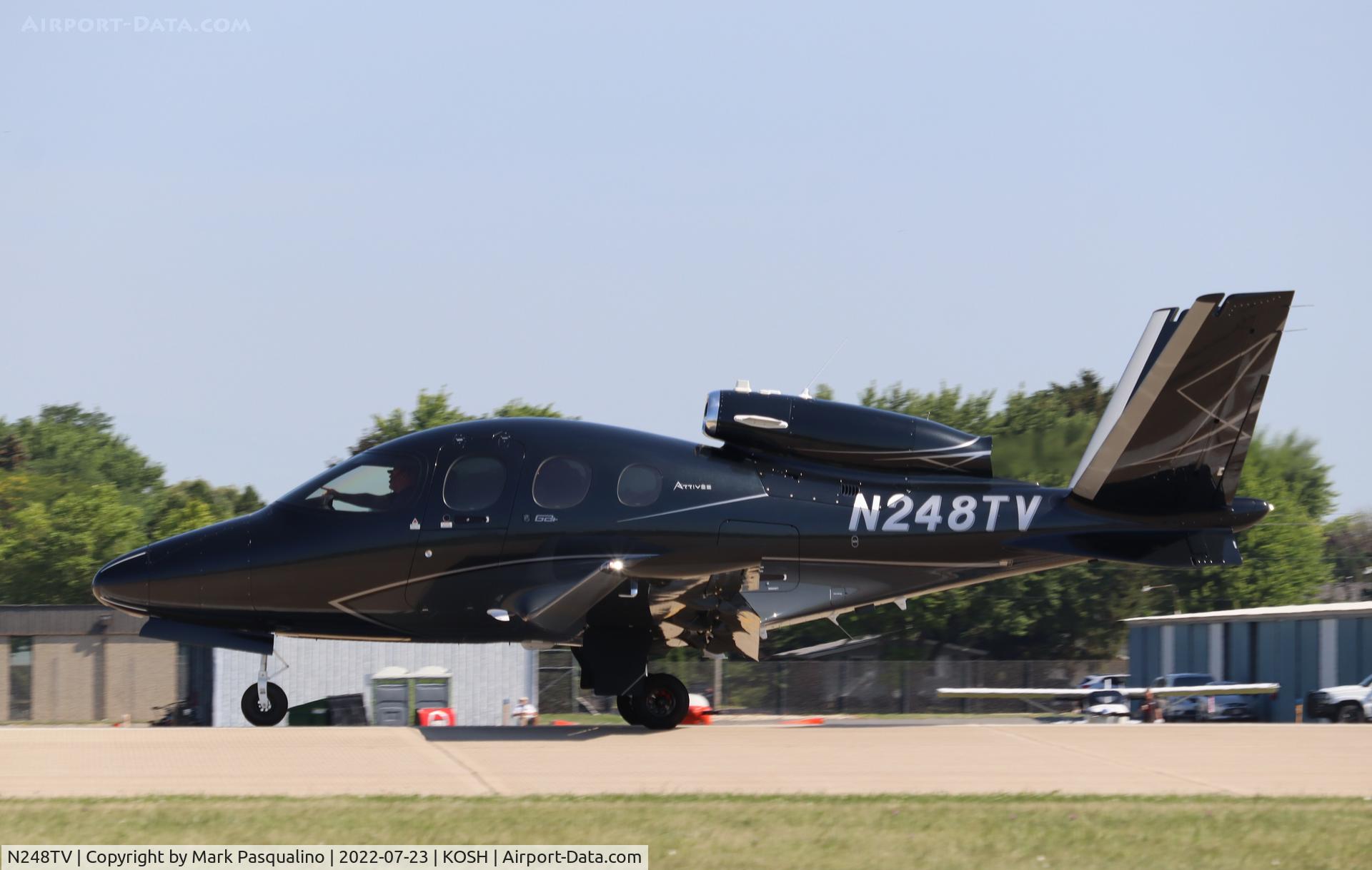 N248TV, 2022 Cirrus SF50 Vision C/N 0364, Cirrus SF50