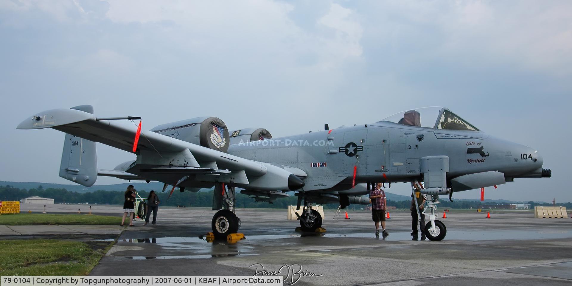 79-0104, 1979 Fairchild Republic A-10C Thunderbolt II C/N A10-0368, 104th FW Jet