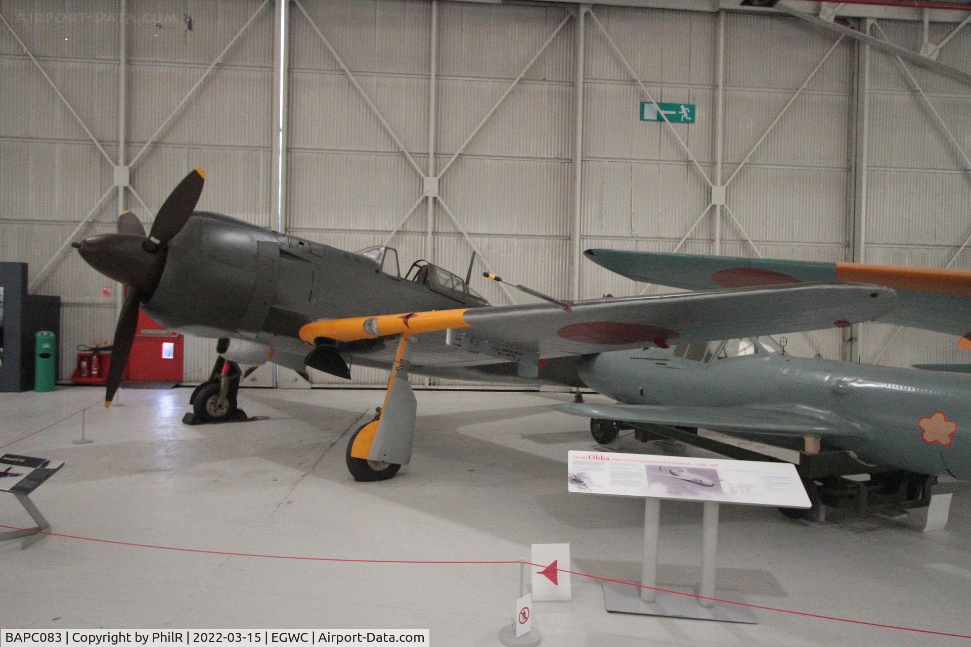 BAPC083, 1945 Kawasaki Ki-100 Type 5-1B C/N 16336, BAPC83 (8476M) 1945 Kawasaki Ki-100-1b IJAF Cosford Aerospace Museum