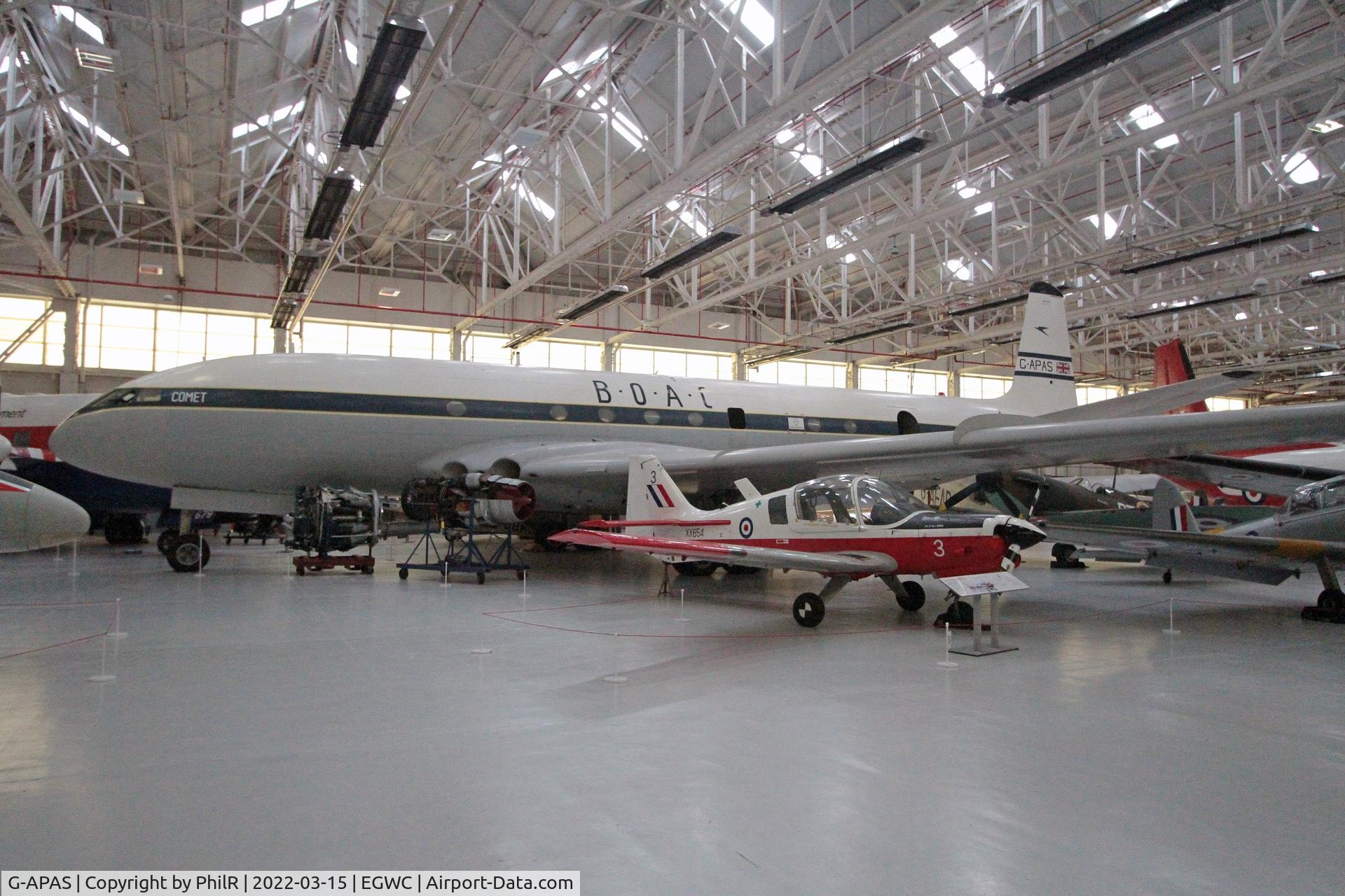 G-APAS, 1953 De Havilland DH.106 Comet 1XB C/N 6022, G-APAS 1953 De Havilland DH106 Comet 1XB BOAC Cosford Aerospace Museum