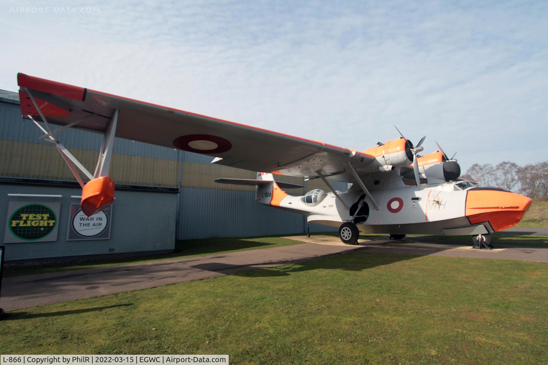 L-866, Consolidated PBY-6A Catalina C/N 2063, L-866 1945 Consolidated PBY-6A Catalina Danish Navy Cosford Aerospace Museum