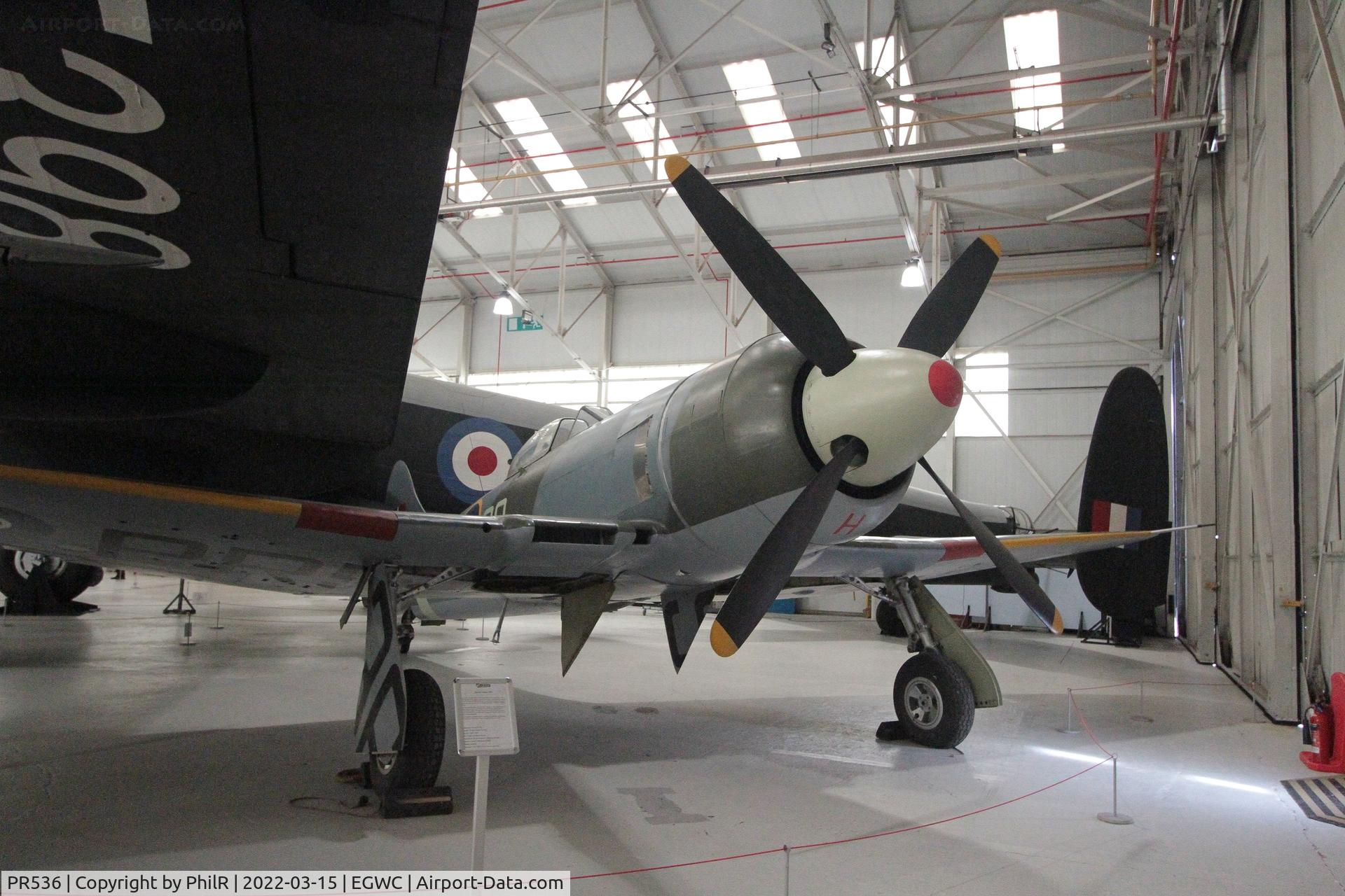 PR536, Hawker Tempest II C/N Not found HA457, PR536 1945 Hawker Tempest ll Cosford Aerospace Museum