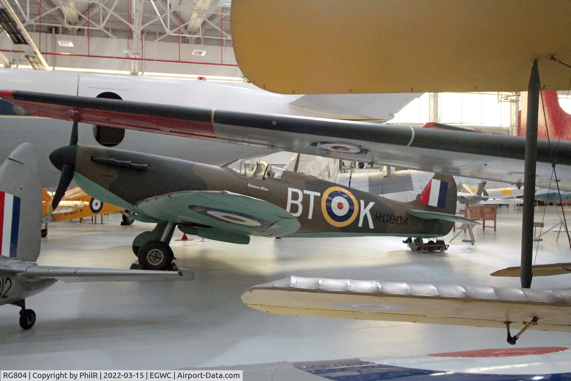 RG804, 2009 Supermarine Spitfire Replica C/N None, RG804 2009 VS Spitfire Replica Cosford Aerospace Museum