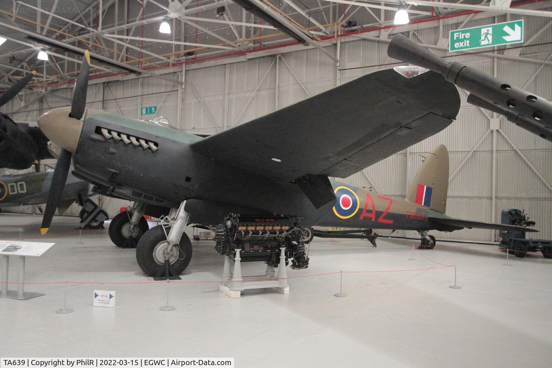TA639, 1945 De Havilland DH-98 Mosquito TT.35 C/N Not found TA639, TA639 1945 DH98 Mosquito B35 Cosford Aerospace Museum