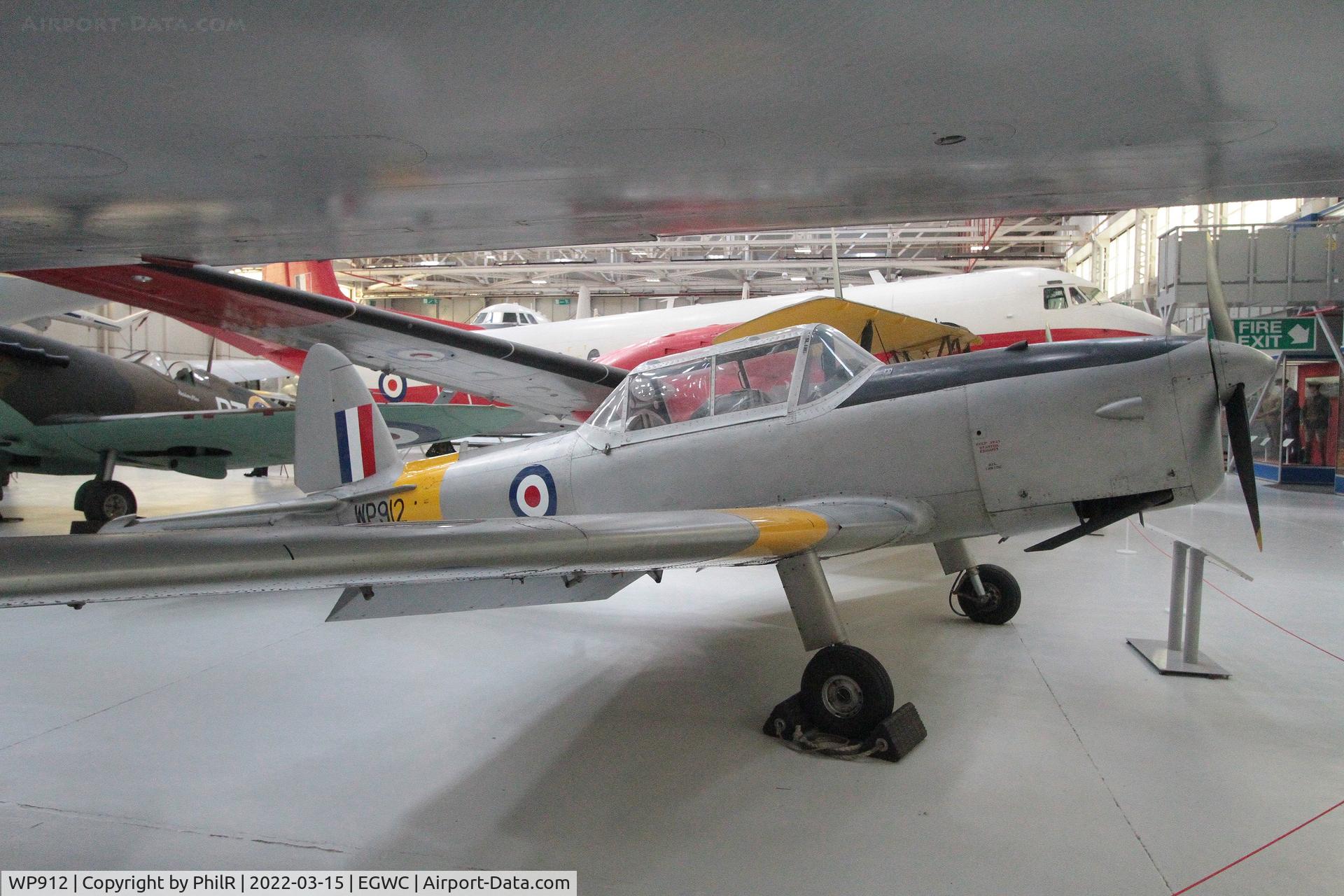 WP912, De Havilland DHC-1 Chipmunk T.10 C/N C1/0786, WP912 1952 DHC1 Chipmunk T10 Cosford Aerospace Museum