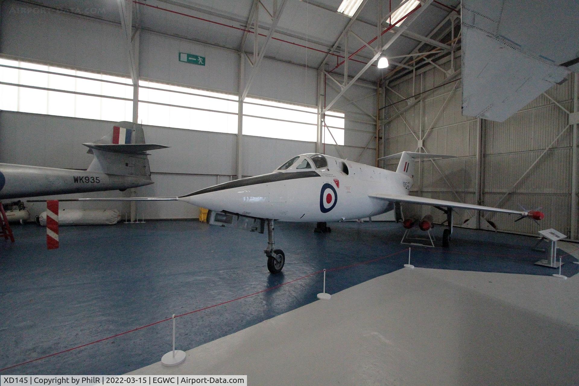 XD145, Saunders-Roe SR53 C/N Not found XD145, XD145 1956 Saunders Roe SR53 Cosford Aerospace Museum