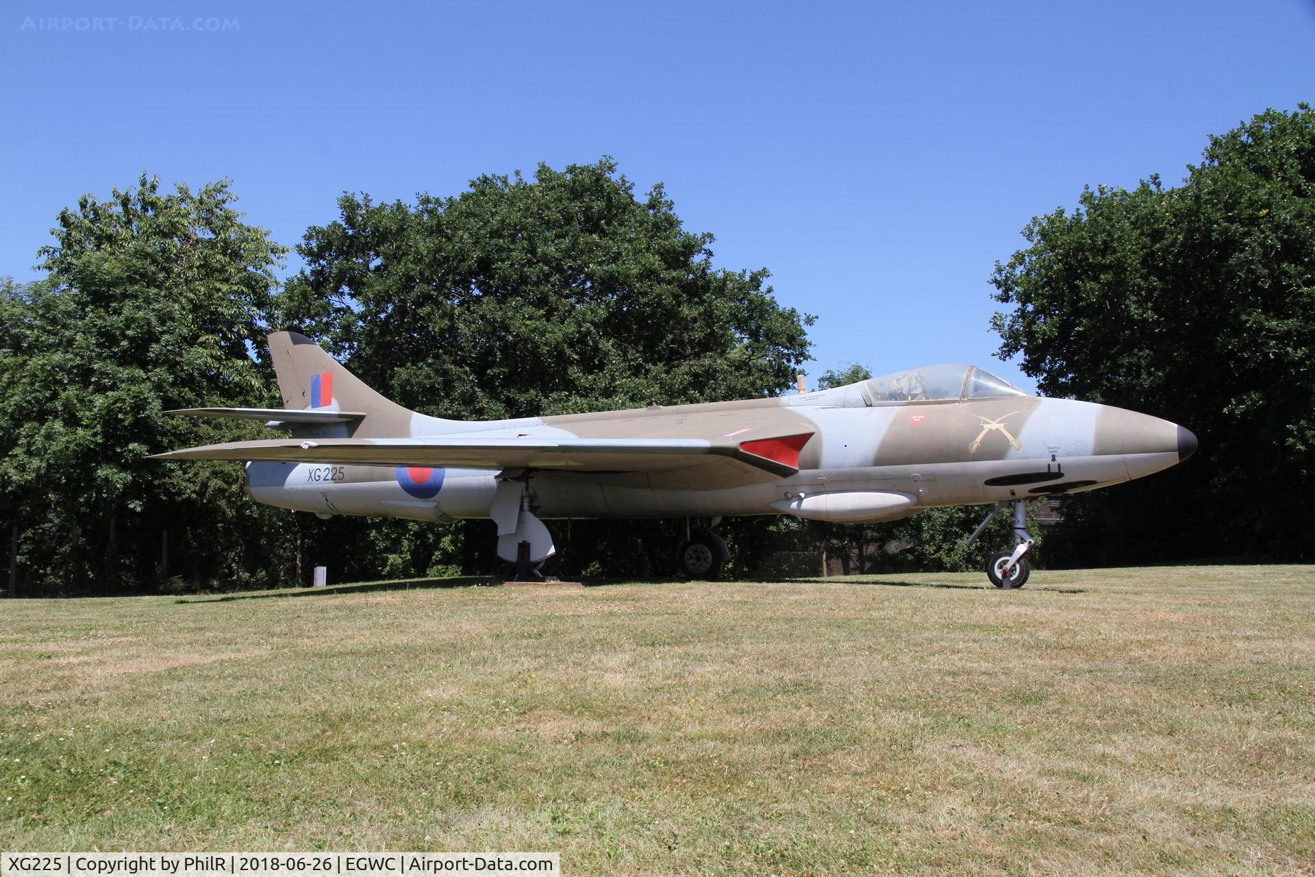 XG225, 1956 Hawker Hunter F.6A C/N 41H-680037, XG225 1956 Hawker Hunter F6A Cosford