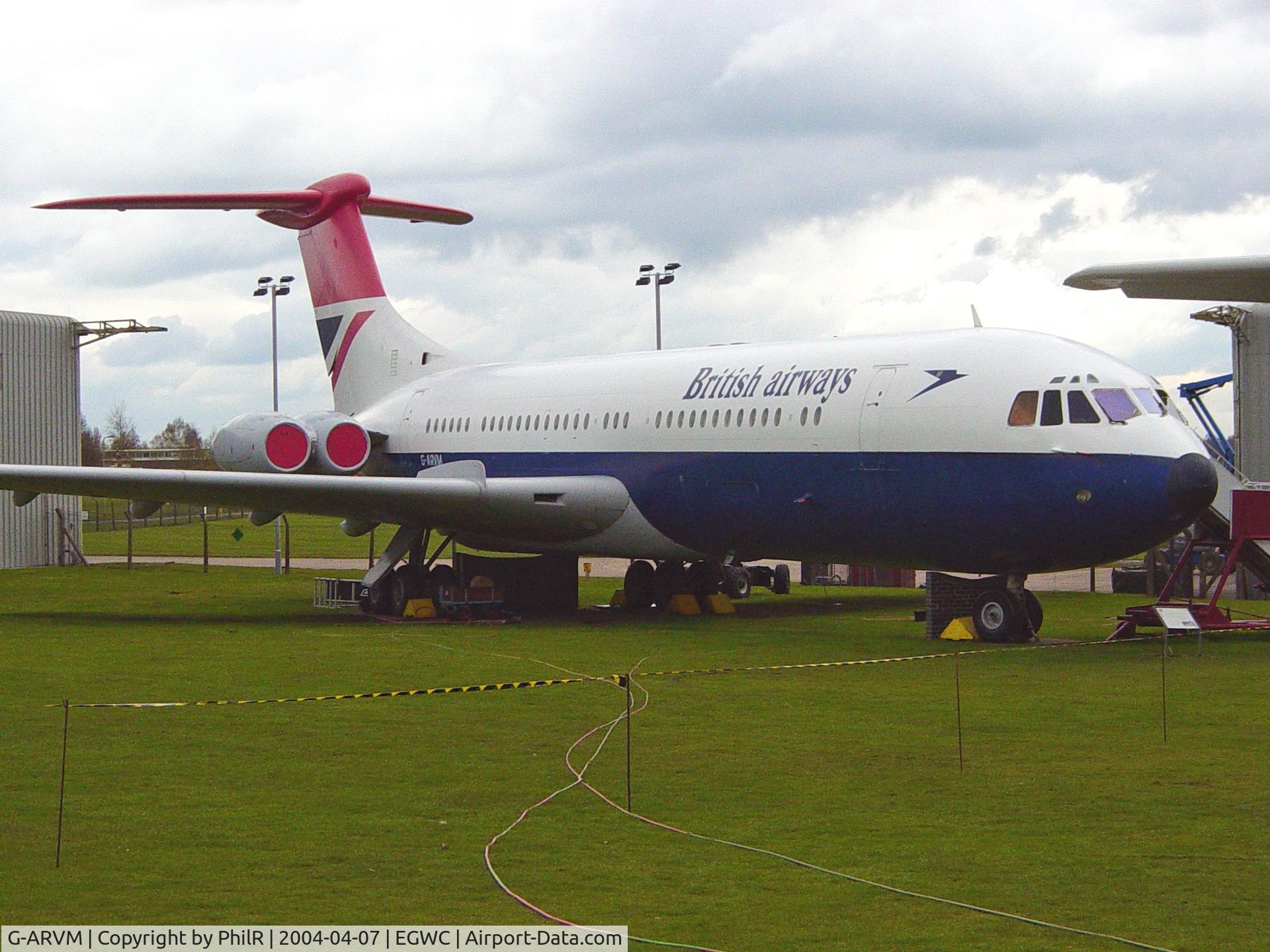 G-ARVM, 1964 Vickers VC10 Srs 1101 C/N 815, British Airways BAC VC10 G-ARVM Cosford