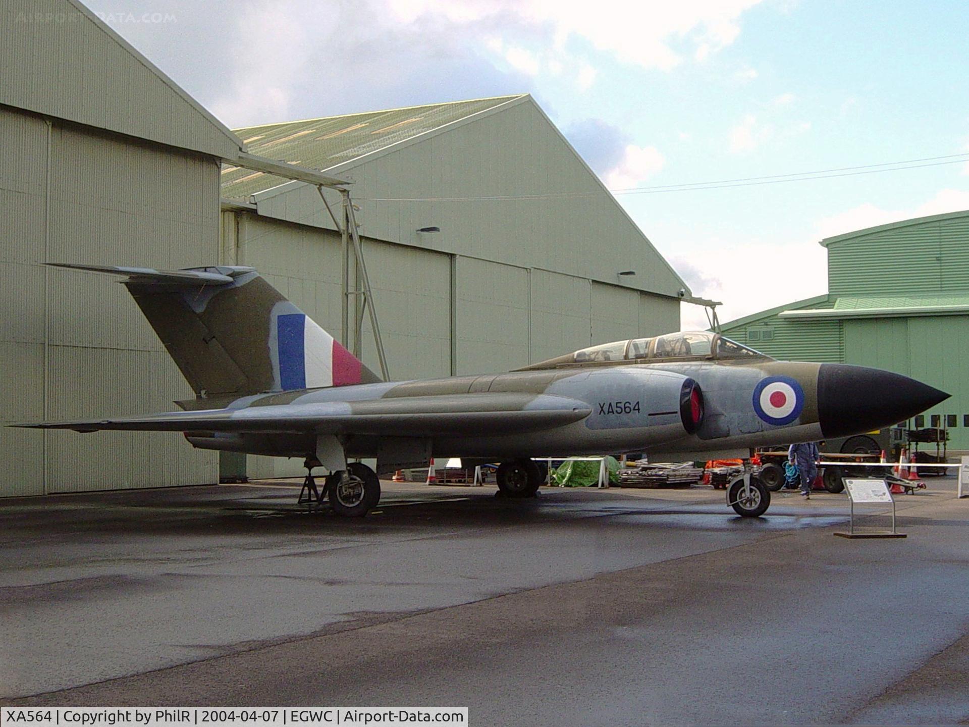 XA564, Gloster Javelin FAW.1 C/N Not found XA564, RAF Gloster Javelin FAW1 XA564 Cosford