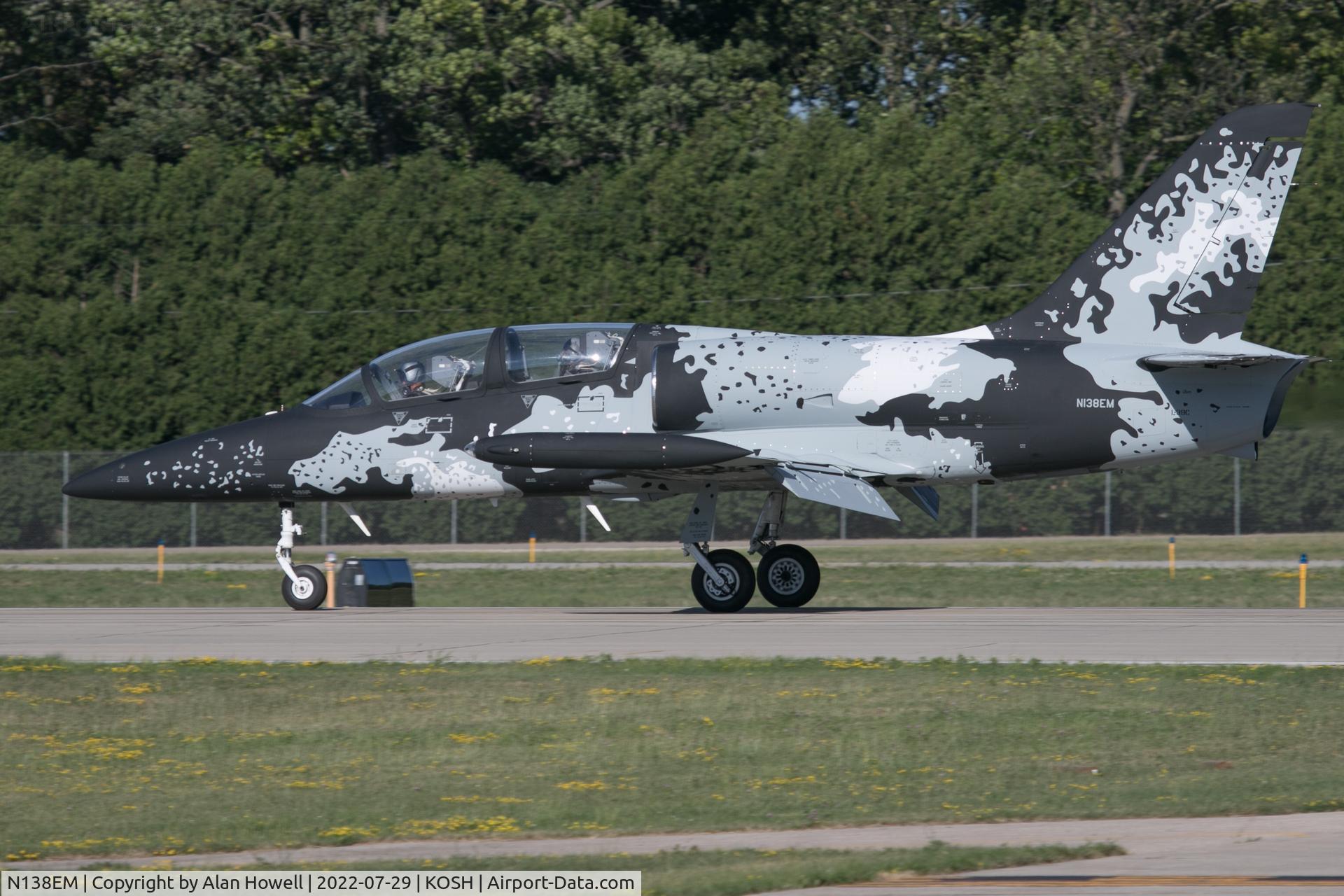 N138EM, Aero L-39 Albatros C/N PA 831106, Arriving at AirVenture 2022; new Polaris Program team colours