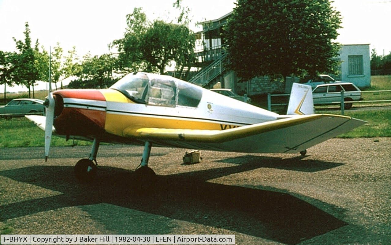 F-BHYX, , D112 F-BHYX, at Aéroclub du Touraine, Sorigny, 1982