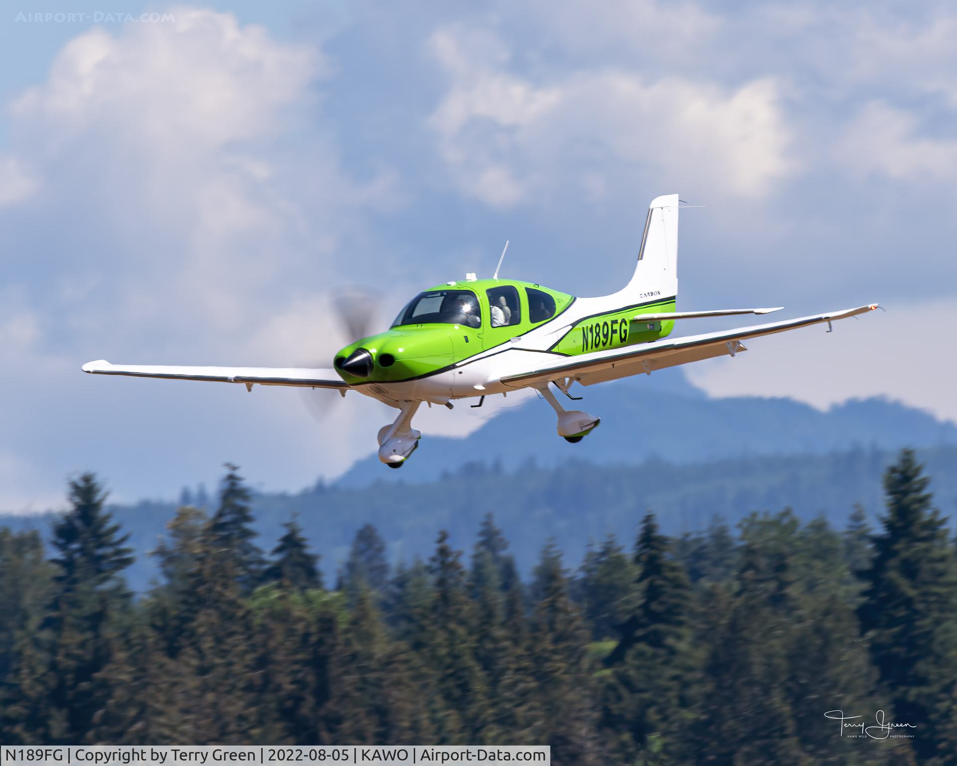 N189FG, 2016 Cirrus SR22 C/N 4378, KAWO