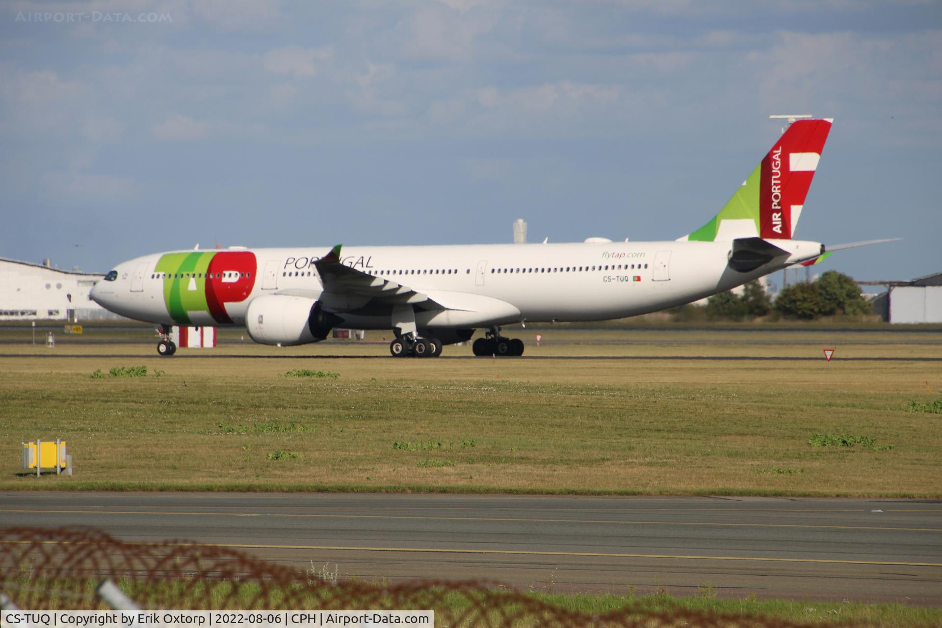 CS-TUQ, 2020 Airbus A330-941N C/N 1941, CS-TUQ landed rw 22L