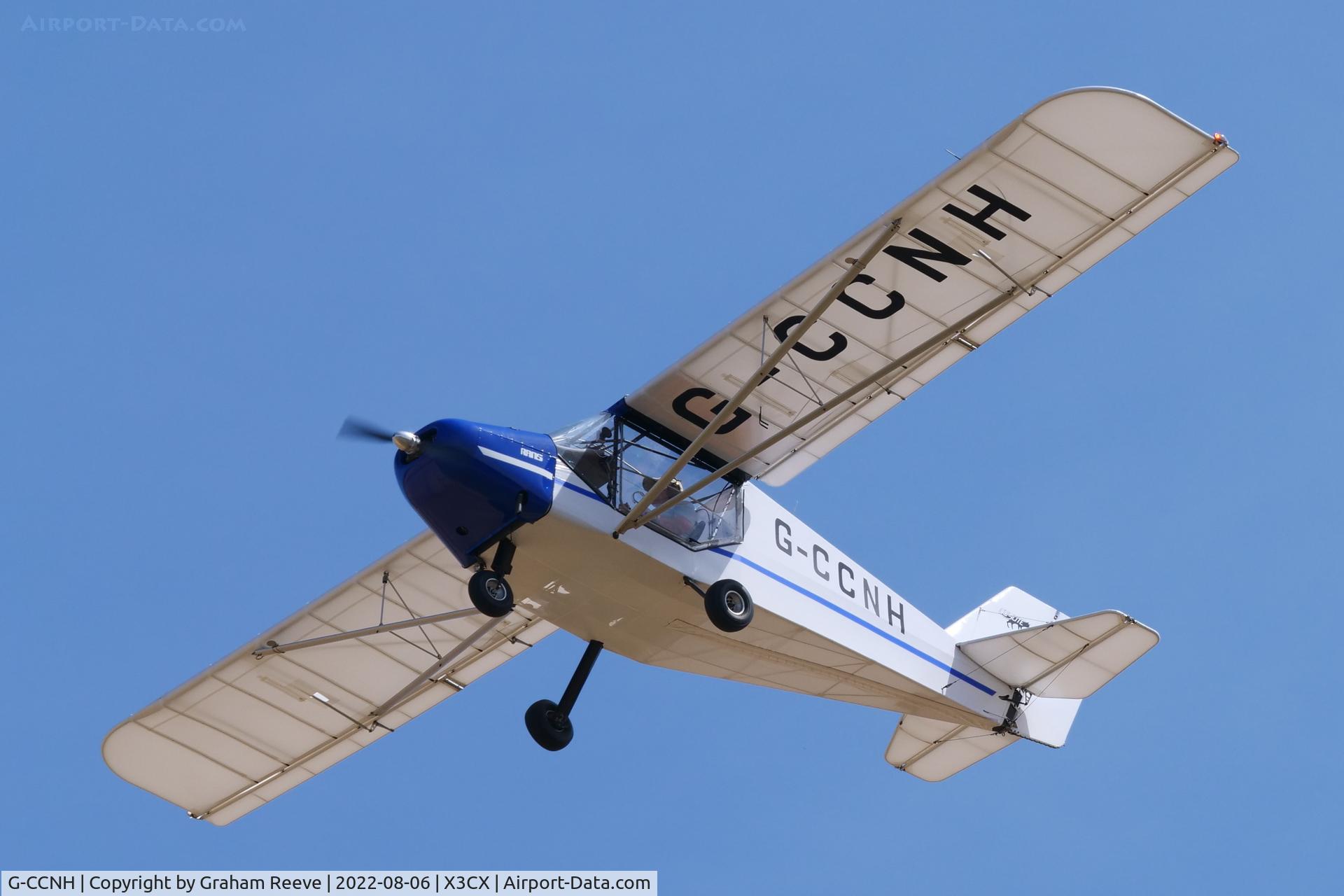 G-CCNH, 2003 Rans S-6ES Coyote II C/N PFA 204-14114, Landing at Northrepps.