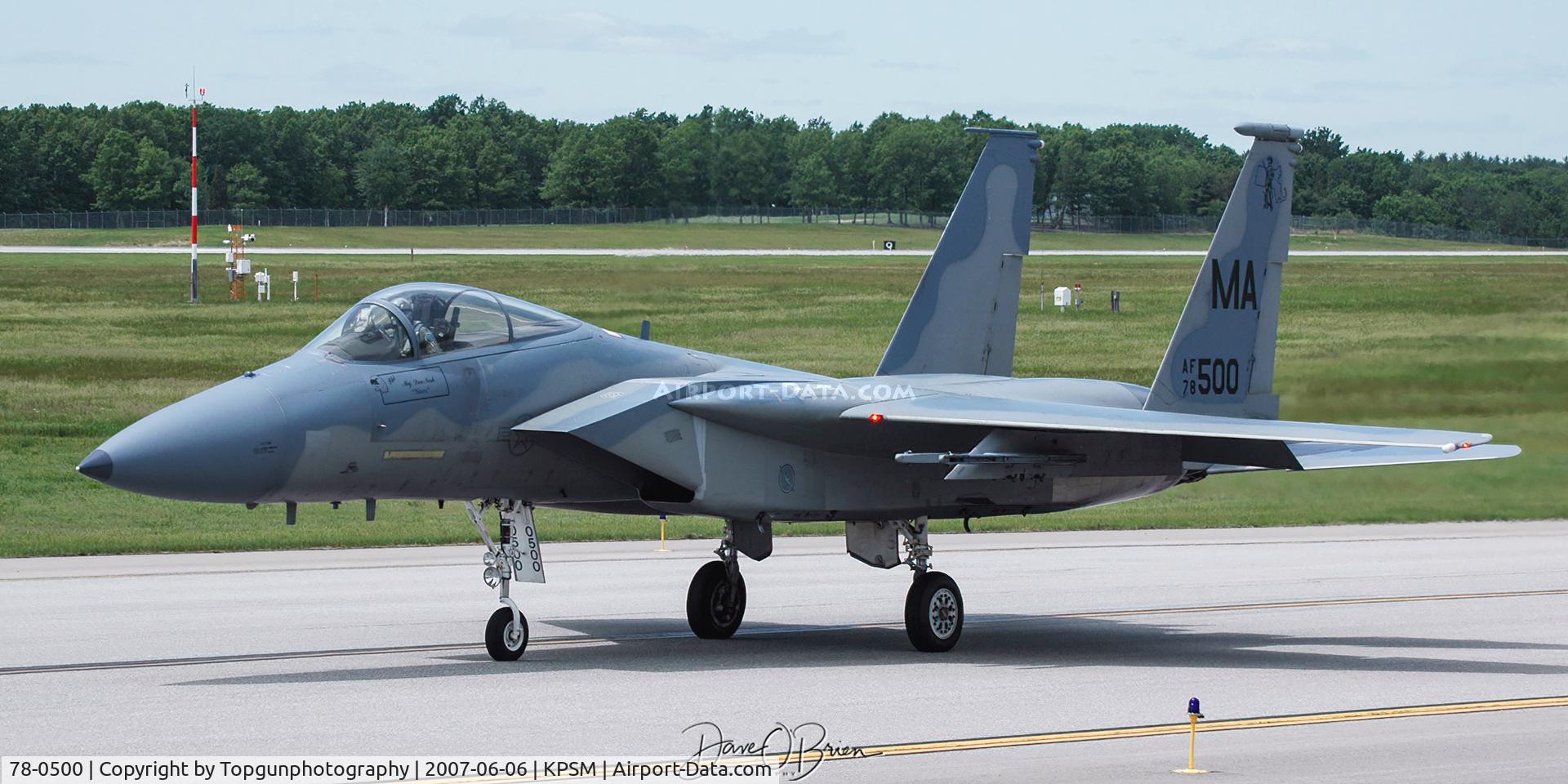 78-0500, McDonnell Douglas F-15C Eagle C/N 0484/C033, RAGE21 Flight lead