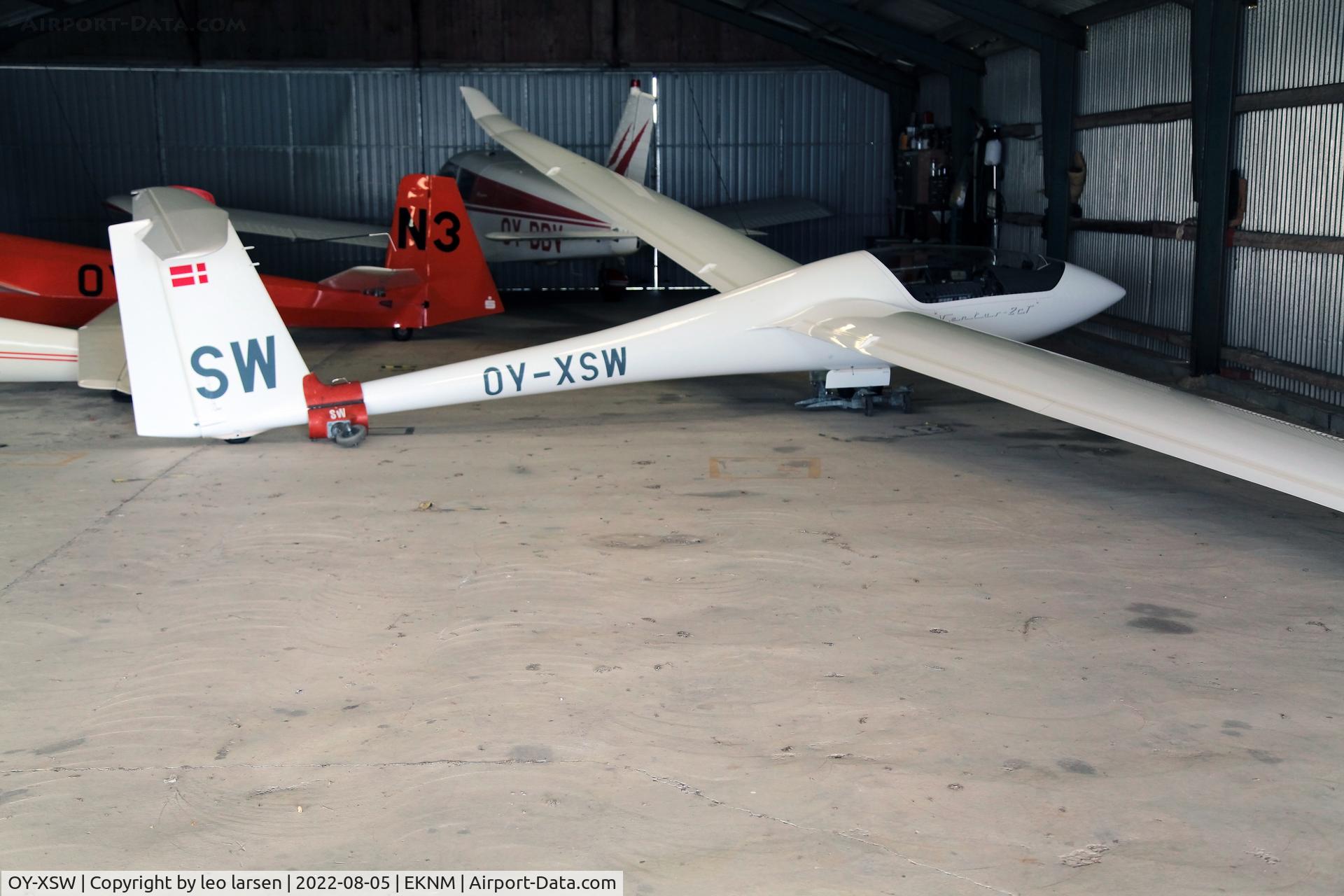 OY-XSW, 1996 Schempp-Hirth Ventus 2cT C/N 12, Mors Tødsø 5.8.2022
