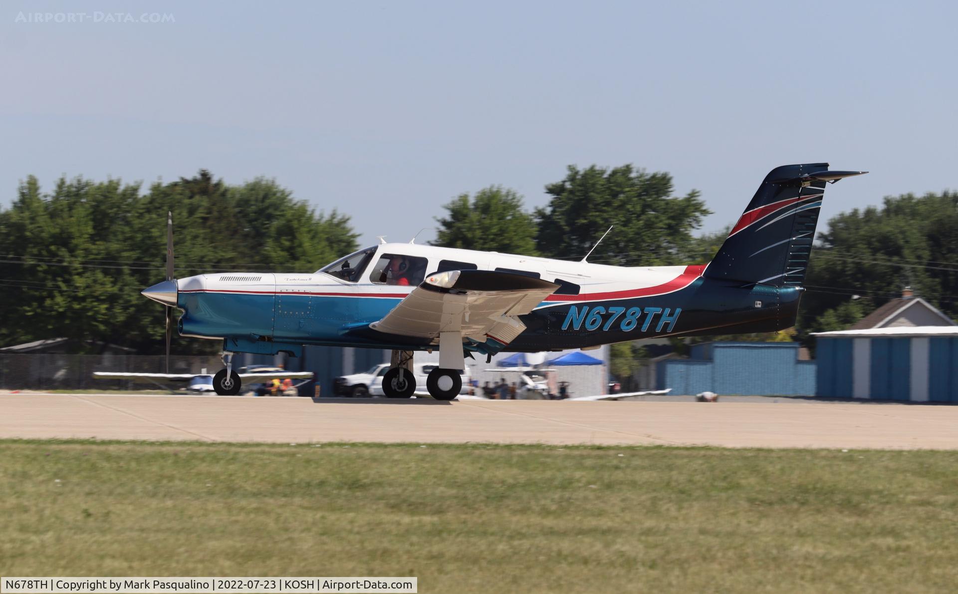 N678TH, 1978 Piper PA-32RT-300T Turbo Lance II C/N 32R-7887283, Piper PA-32RT-300T