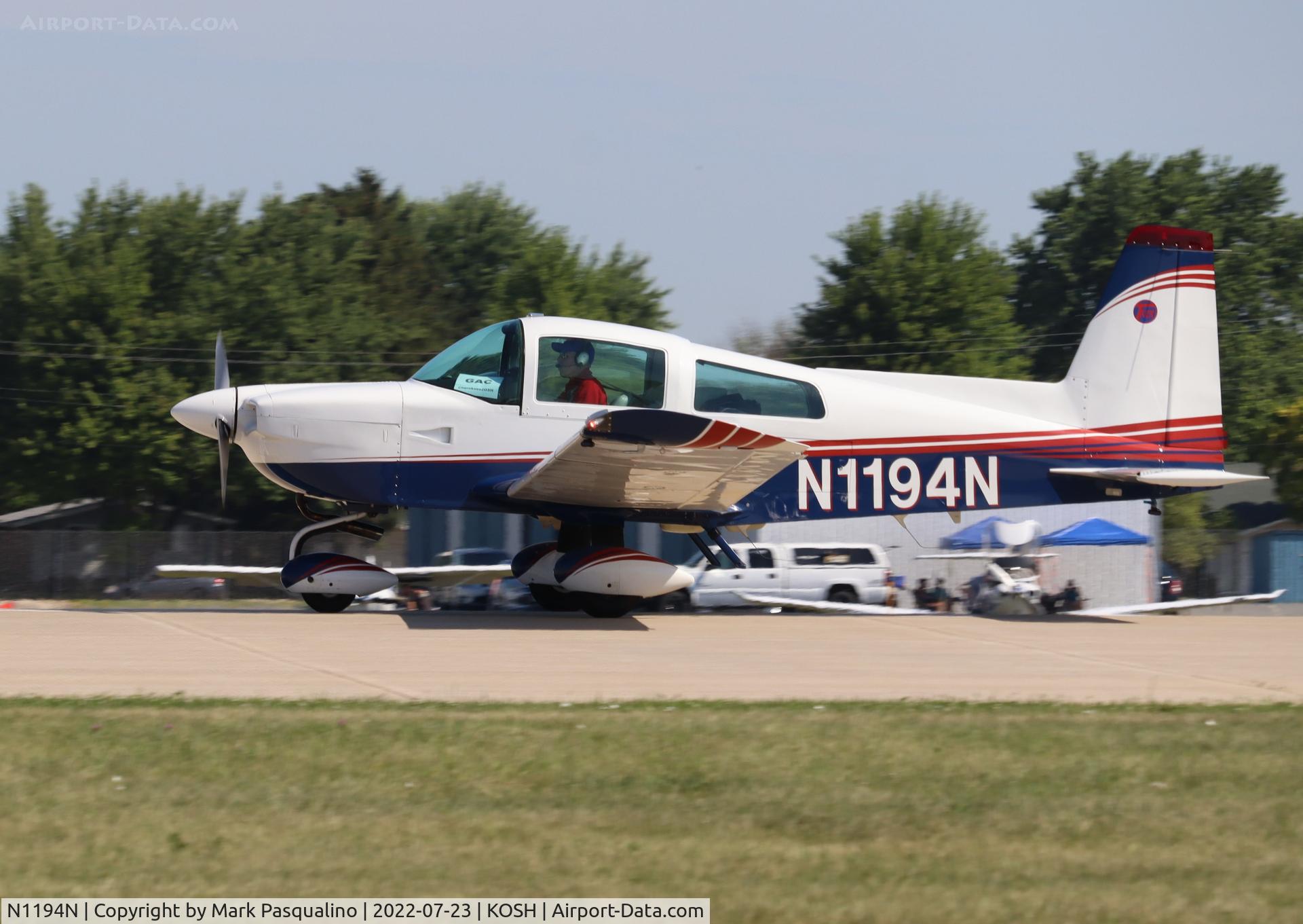 N1194N, 1991 American General AG-5B Tiger C/N 10081, American General AG-5B