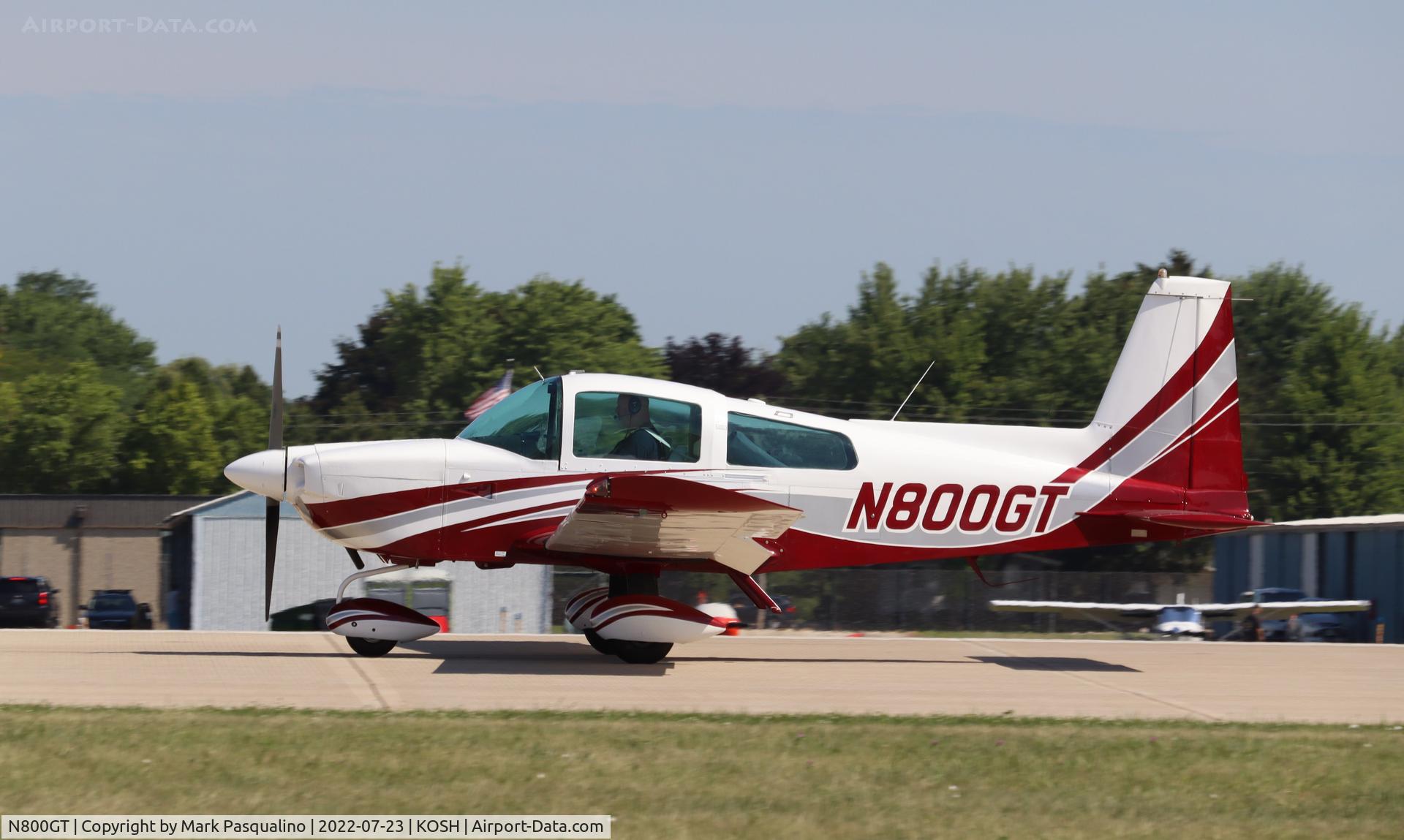 N800GT, 1975 Grumman American AA-5B Tiger C/N AA5B-0077, Grumman American AA-5B