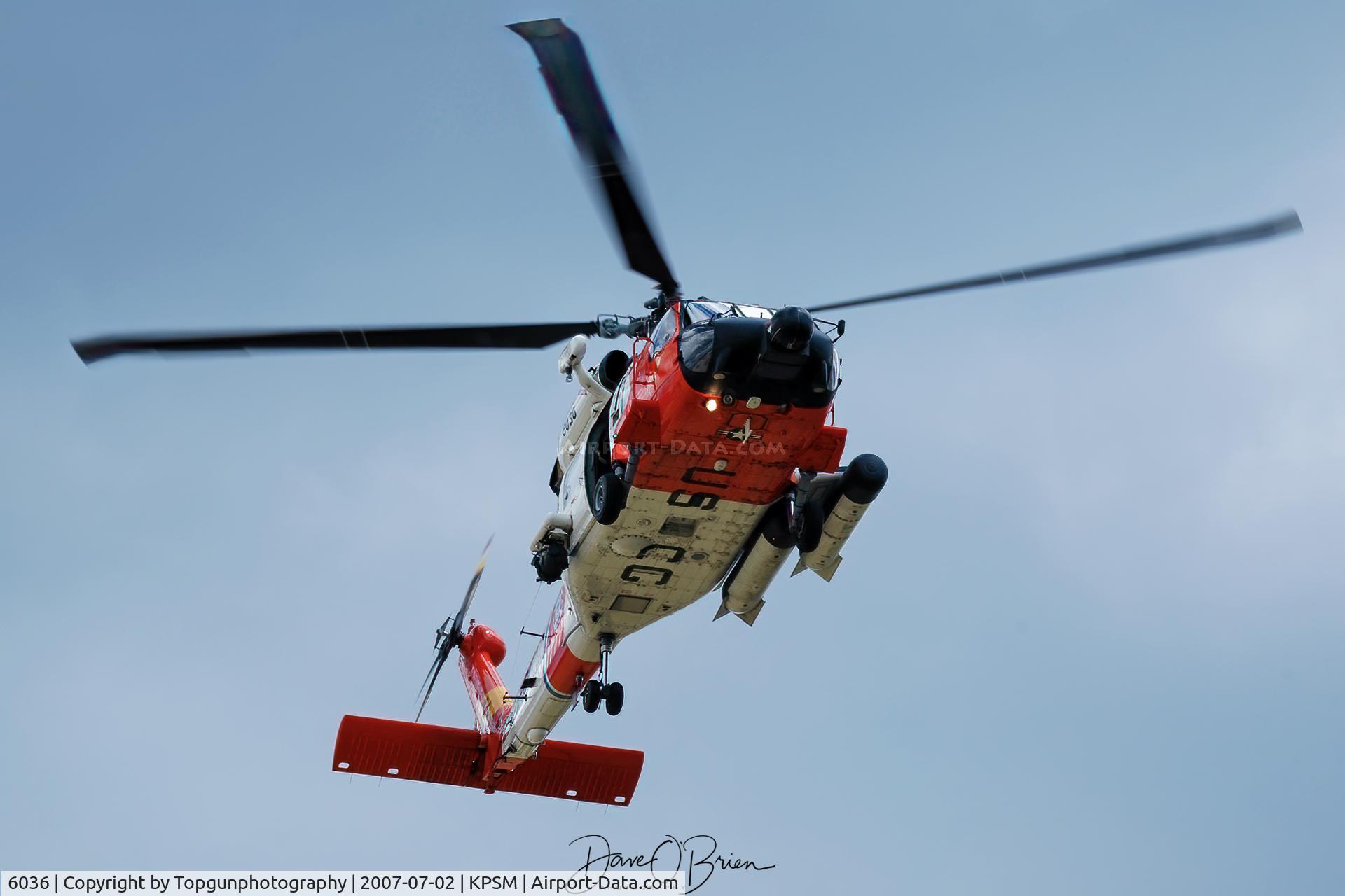 6036, Sikorsky MH-60J Jayhawk C/N 70.1957, Presidential over watch as Bush & Putin arrive at Pease