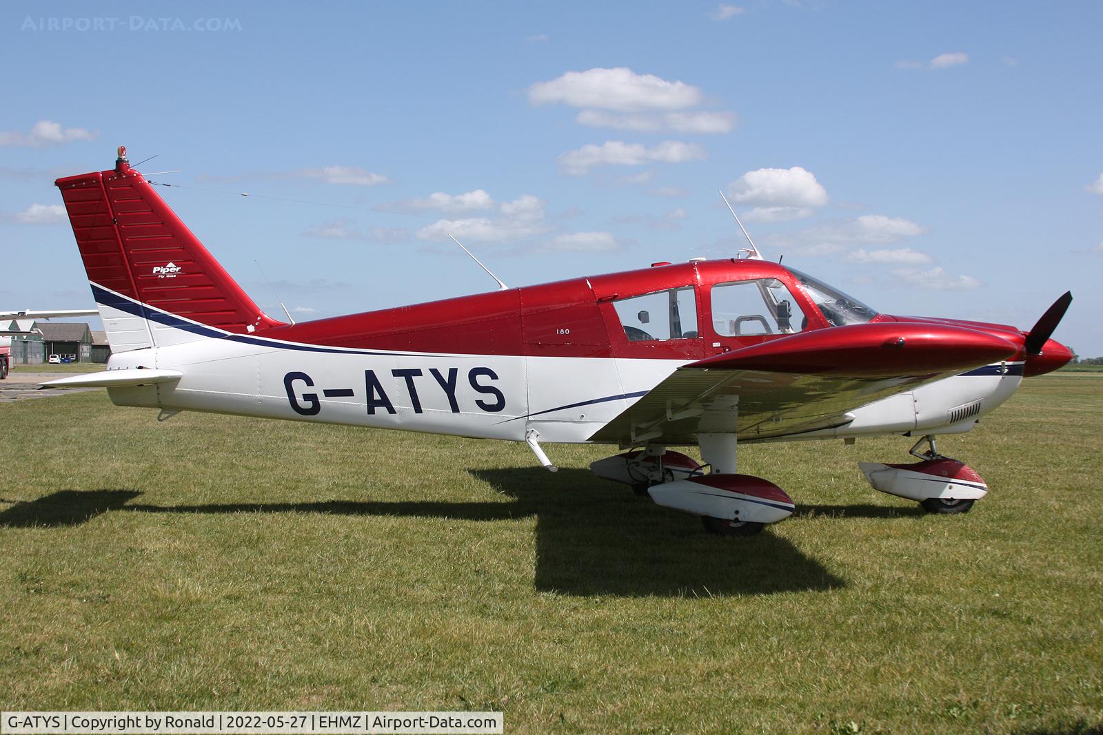 G-ATYS, 1966 Piper PA-28-180 Cherokee C/N 28-3296, at ehmz
