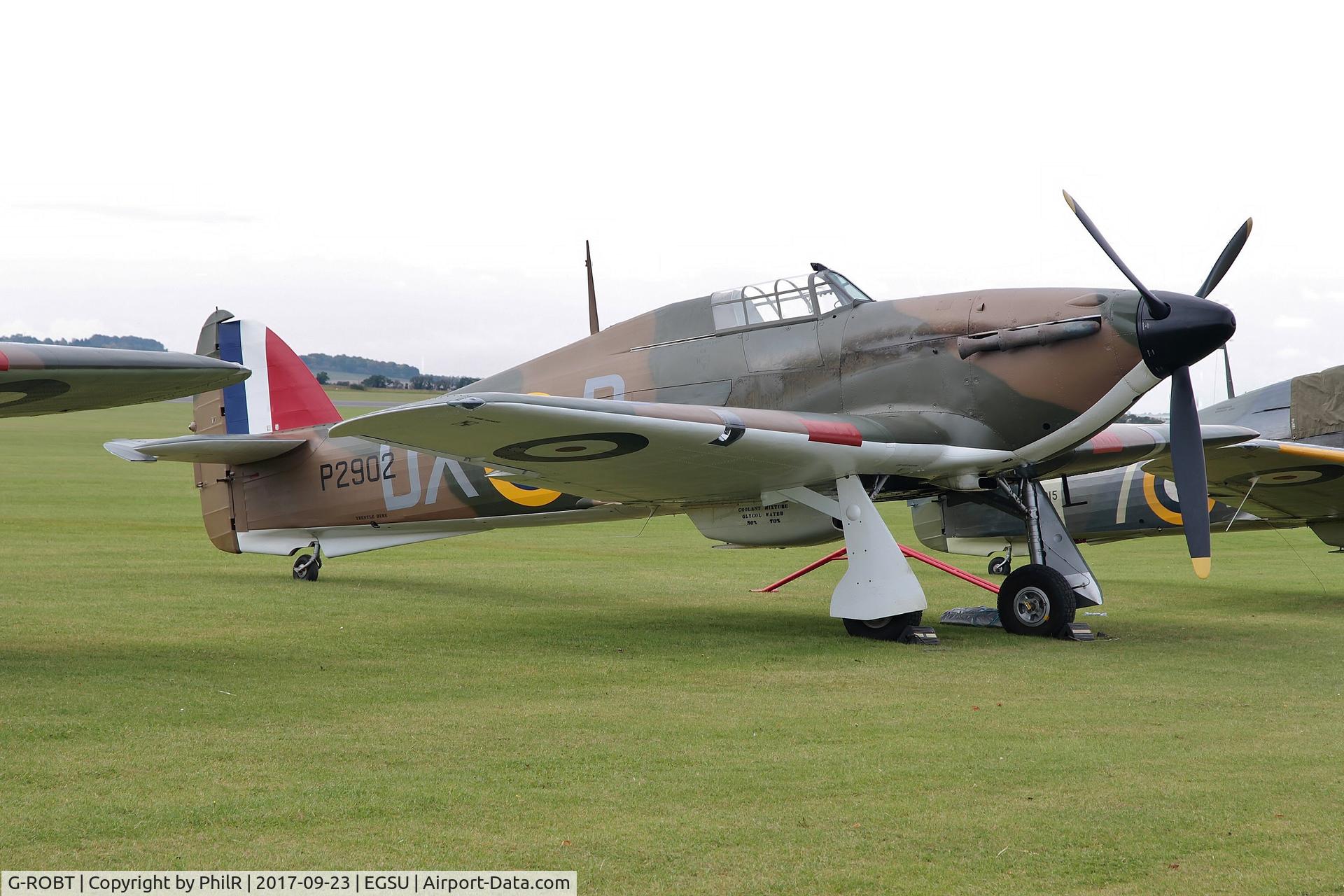 G-ROBT, 1940 Hawker Hurricane I C/N P2902, P2902 (G-ROBT) 1940 Hawker Hurricane l BoB Air Show Duxford