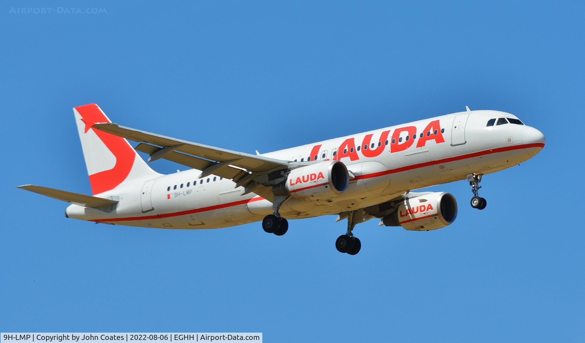 9H-LMP, 2008 Airbus A320-214 C/N 3616, On approach to 08